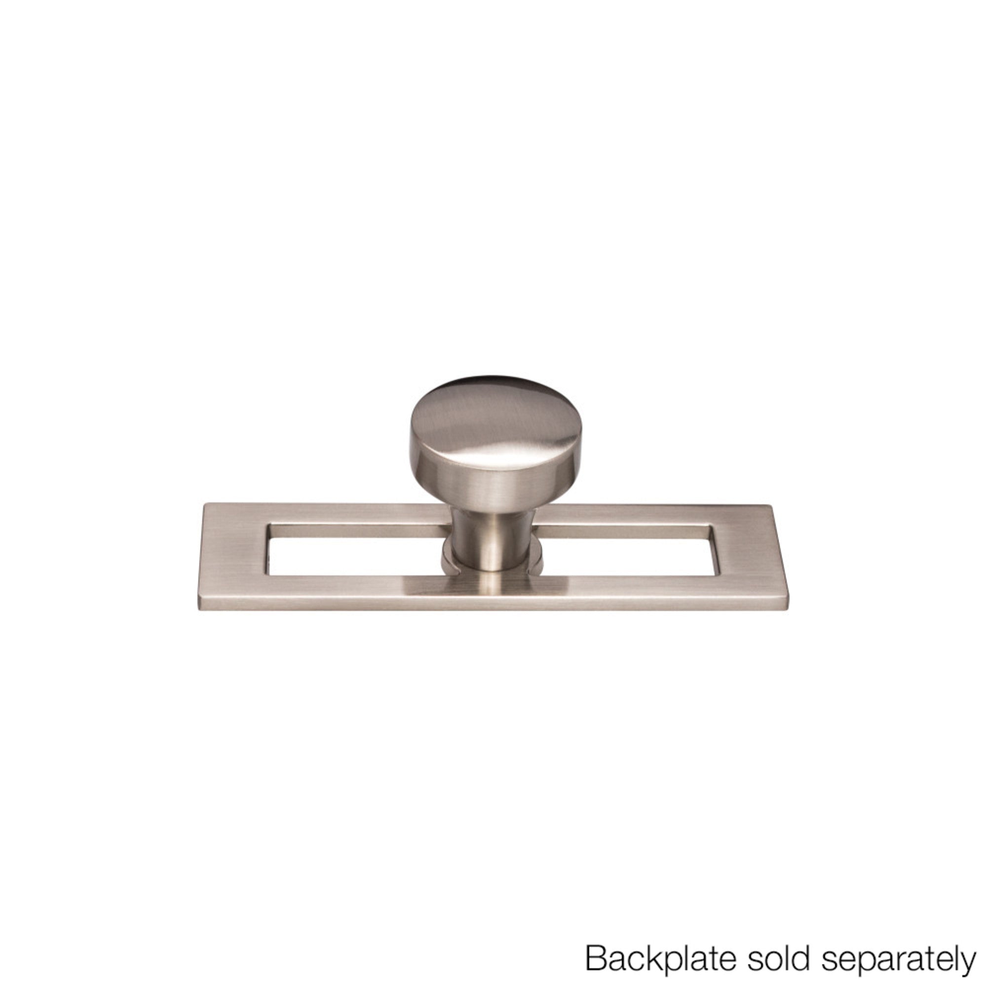 Kinney 1 1/4" Diameter Round Knob - Brushed Satin Nickel