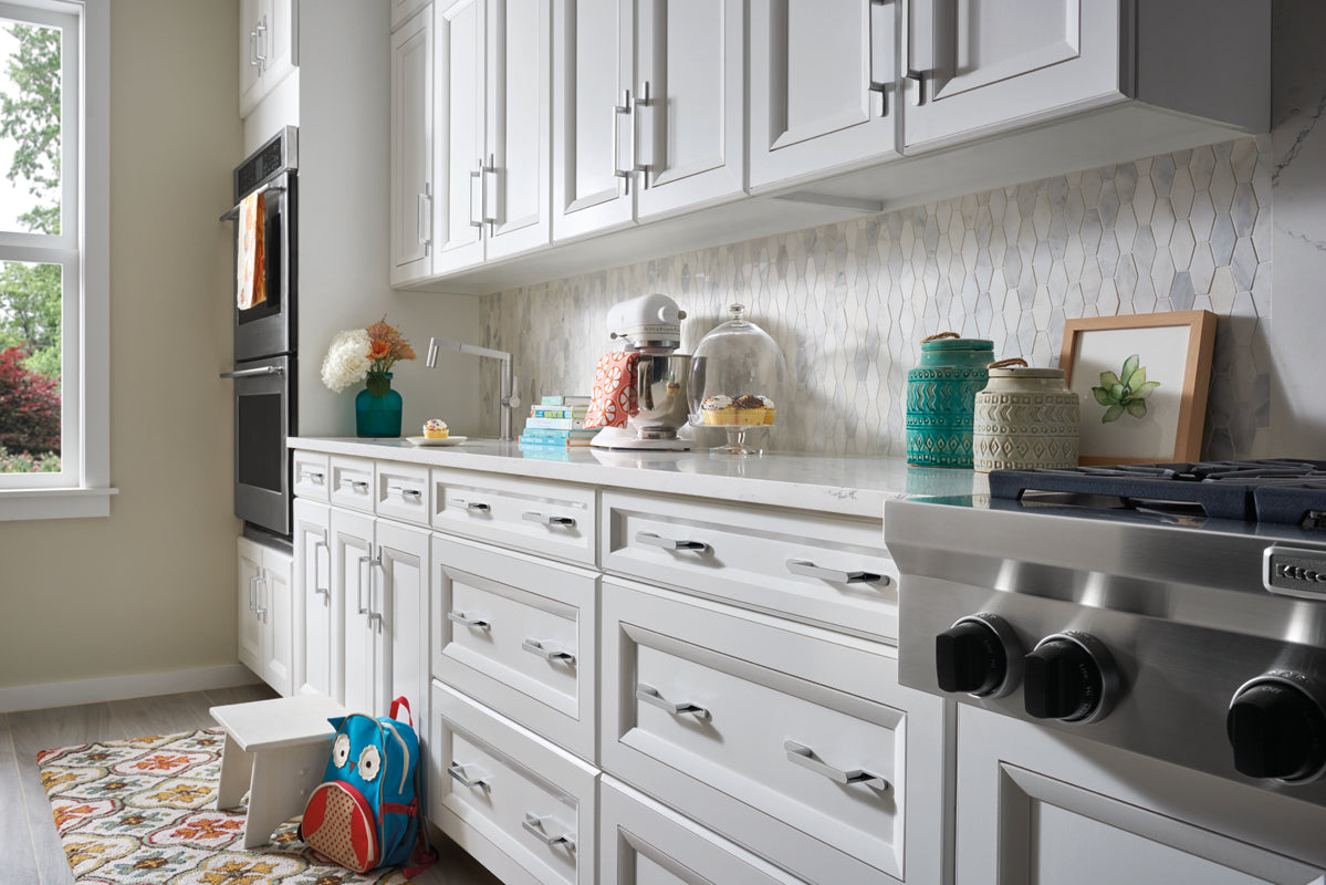 Alaire 7 9/16" Center to Center Bar Pull - Brushed Nickel