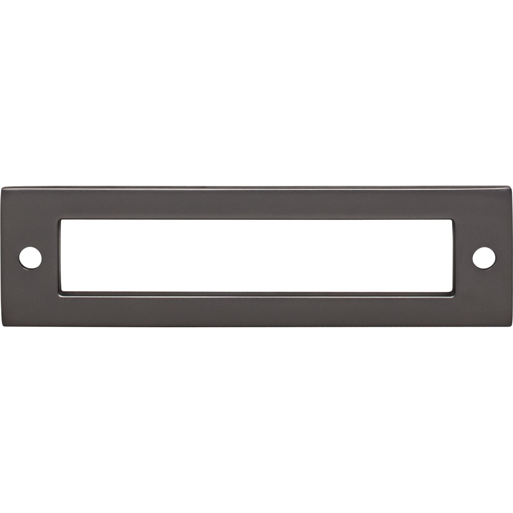 Hollin 3 3/4" Center to Center Pull Backplate - Ash Gray