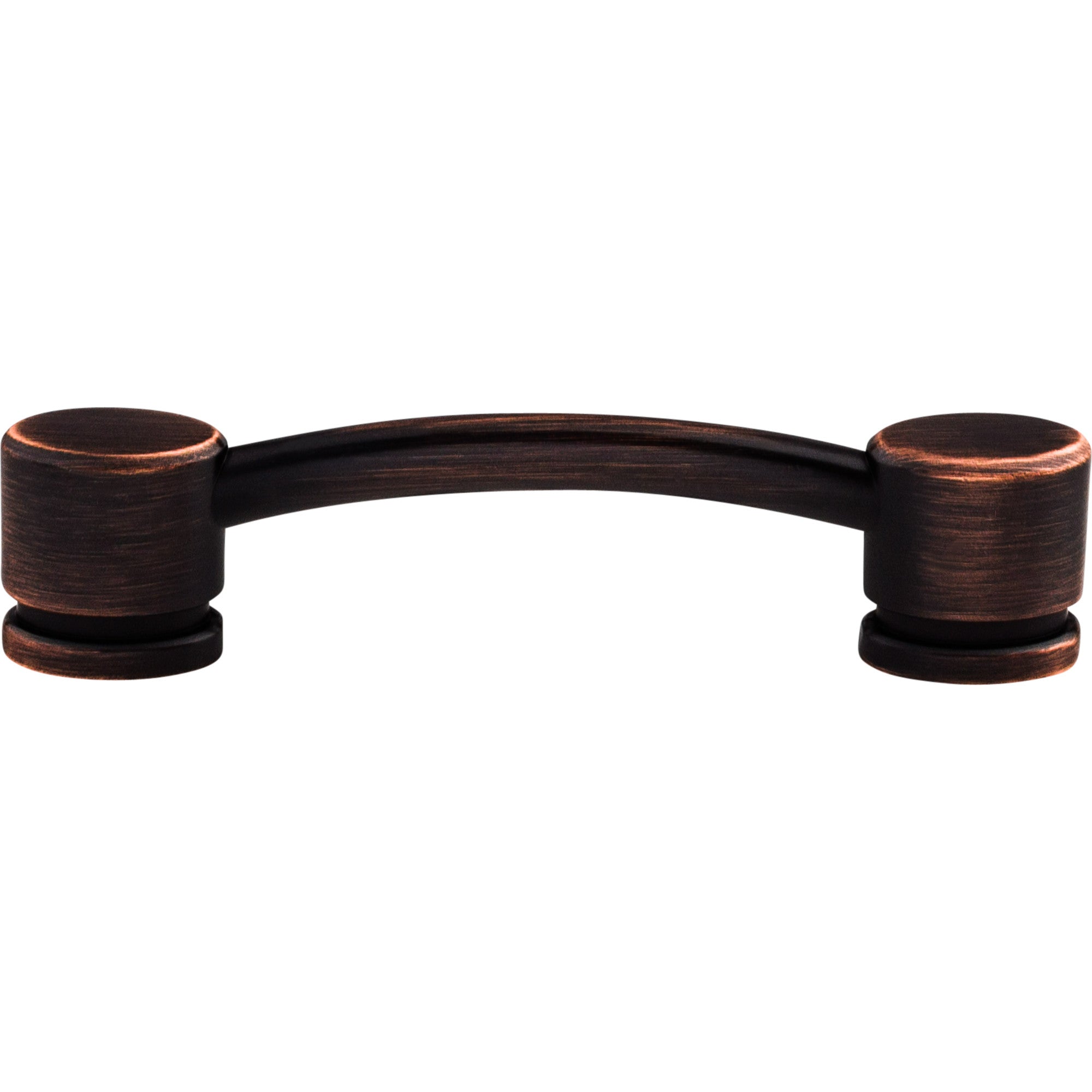 Oval Thin Bar Pull - Tuscan Bronze