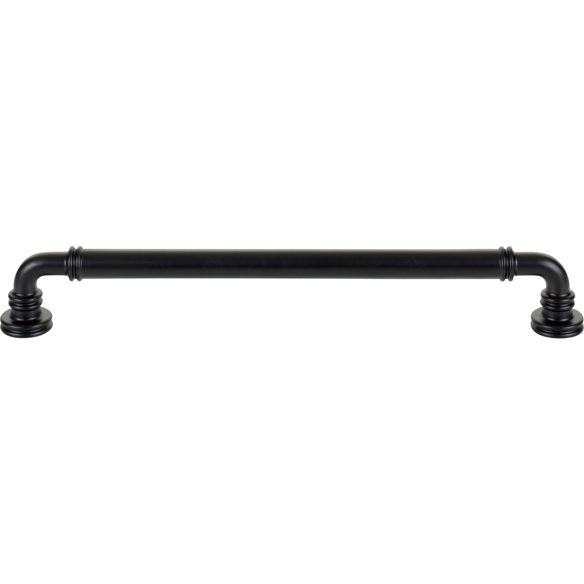 Cranford 8 13/16" Center to Center Bar Pull - Flat Black