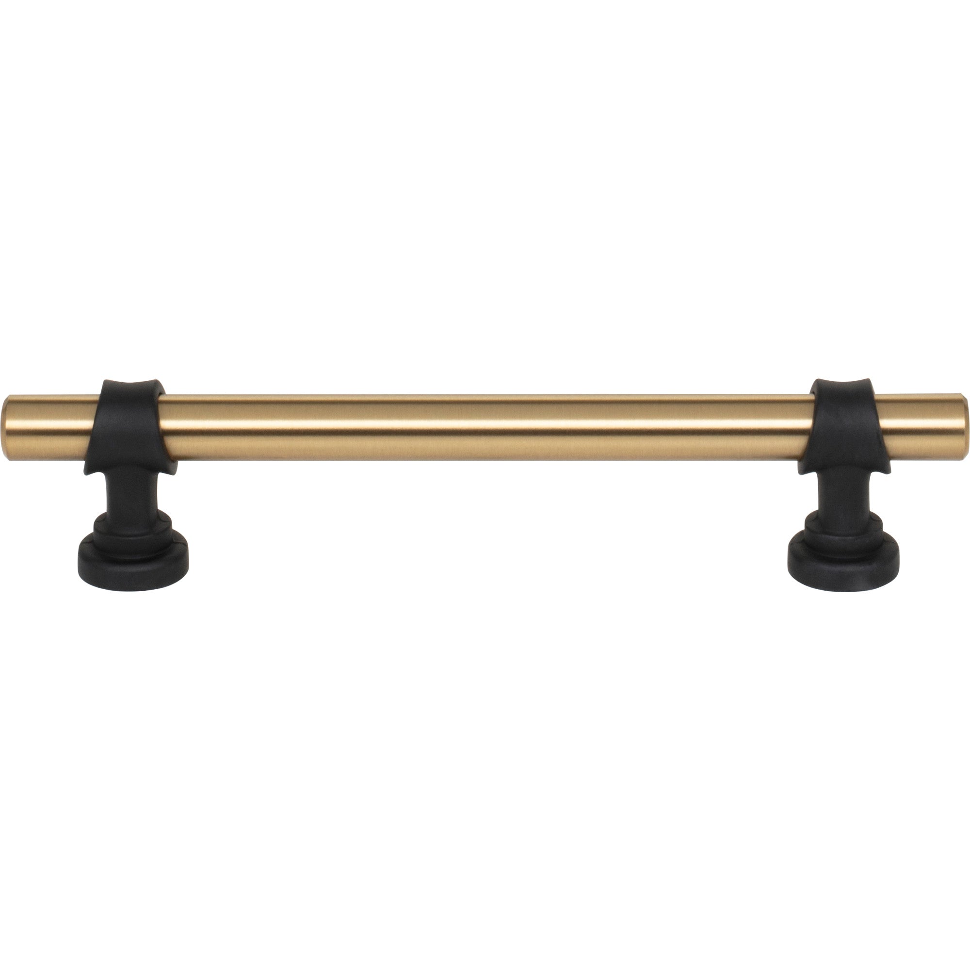 Bit Bar Pull - Honey Bronze and Flat Black