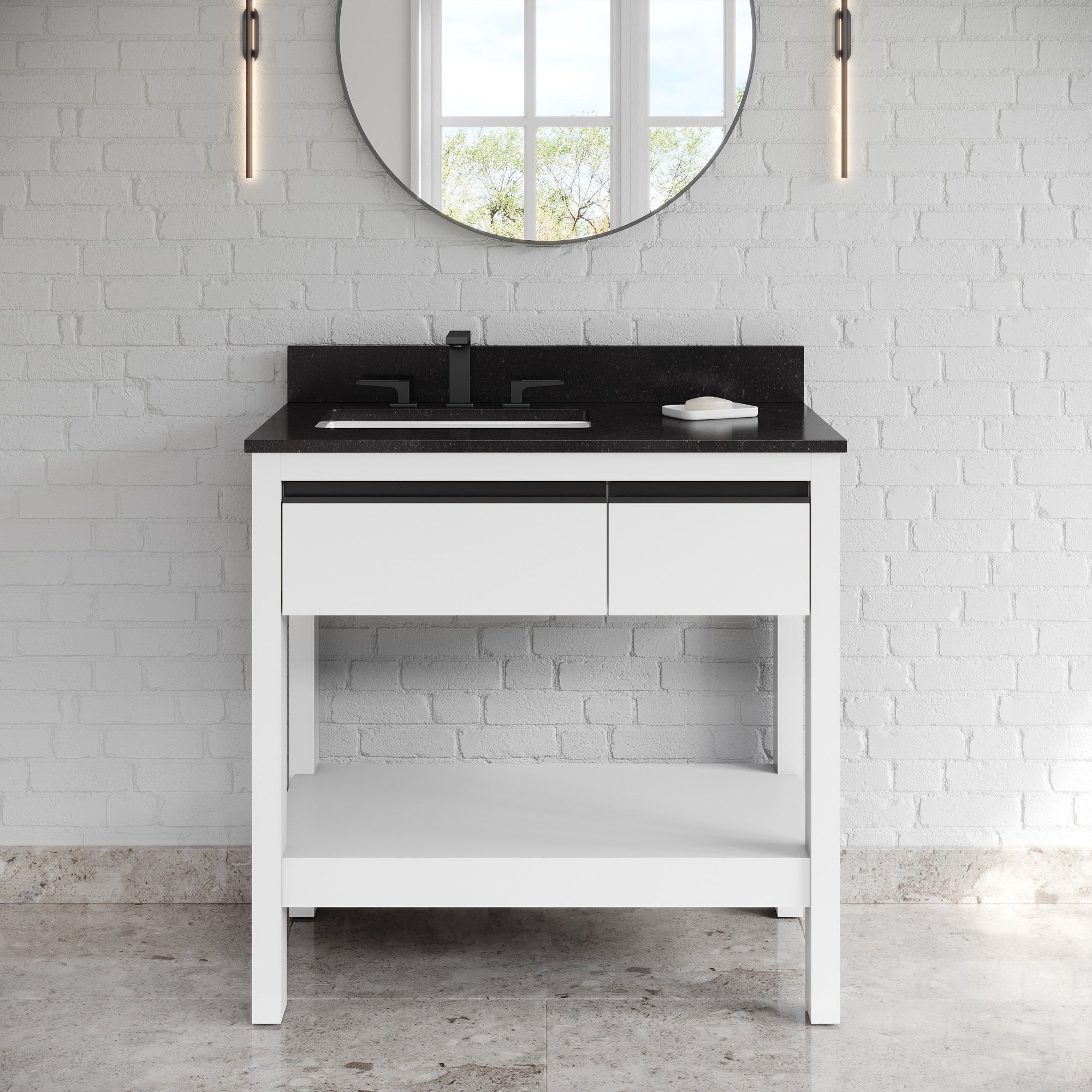 36" Jubilee Vanity – White