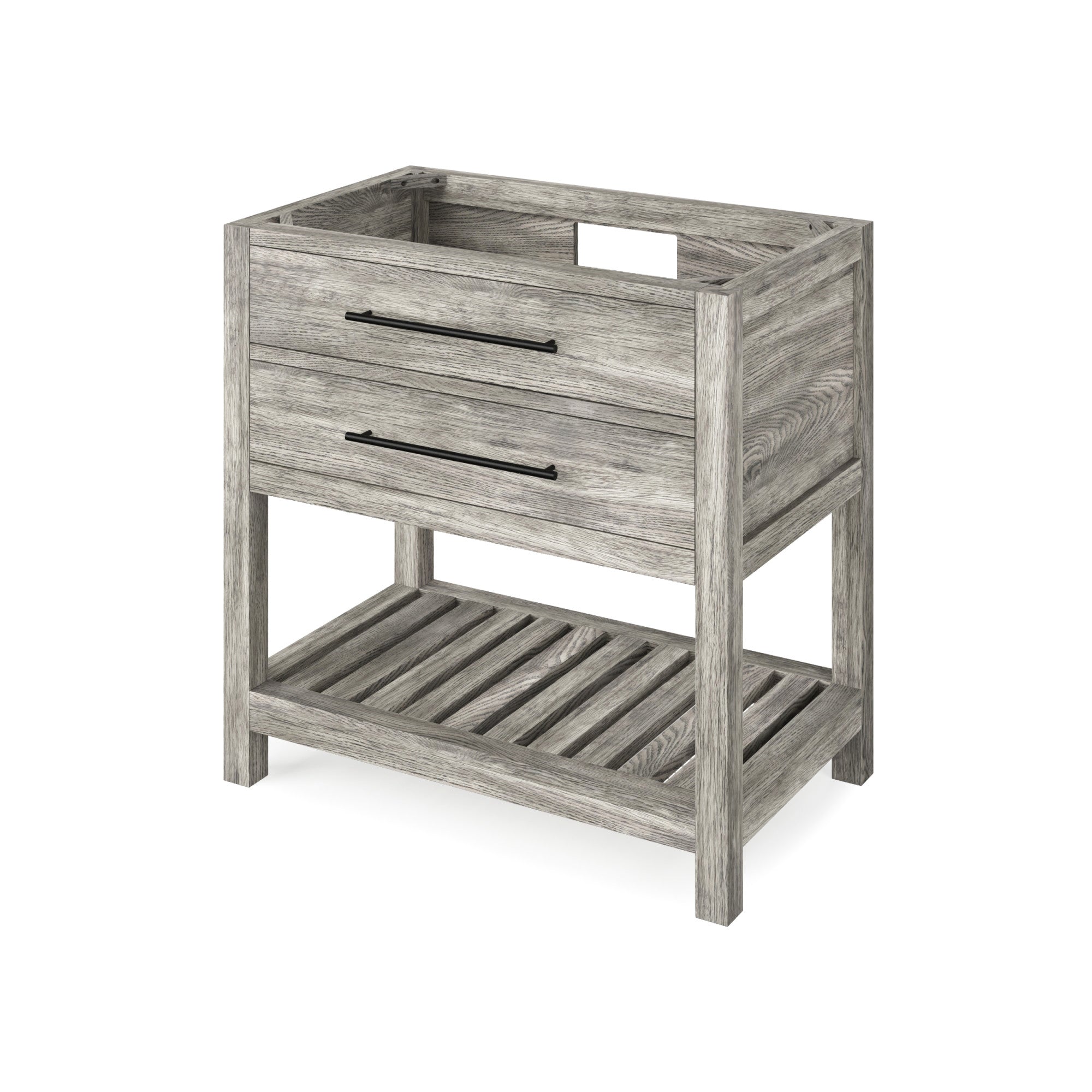 36" Wavecrest Vanity – Weathered Grey