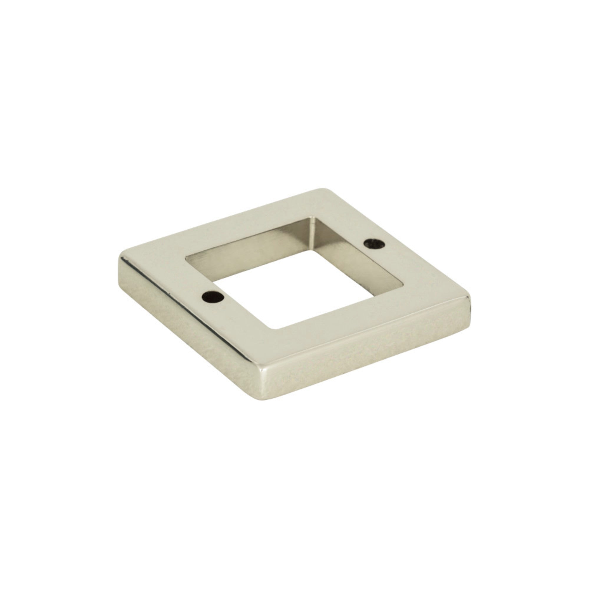 Tableau Square 1 7/16" Center to Center Pull Backplate - Polished Nickel