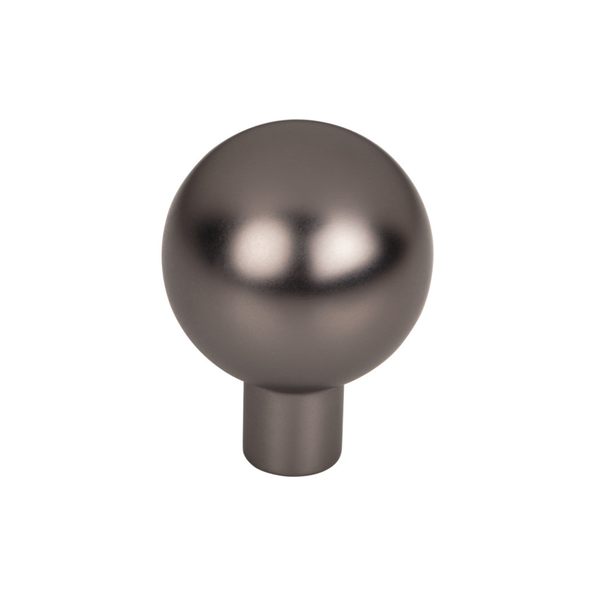 Brookline Round Knob - Ash Gray