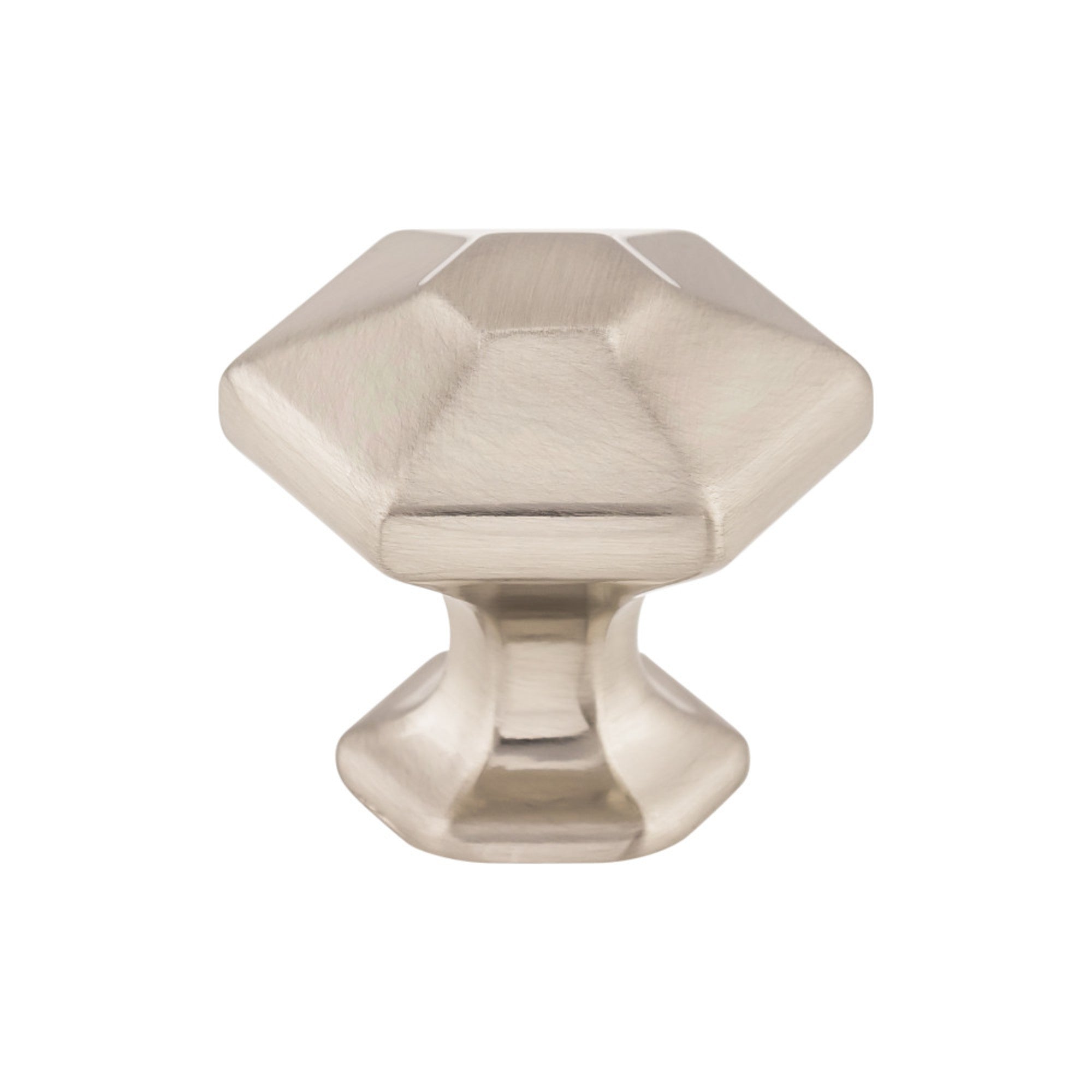 Spectrum Round Knob - Brushed Satin Nickel