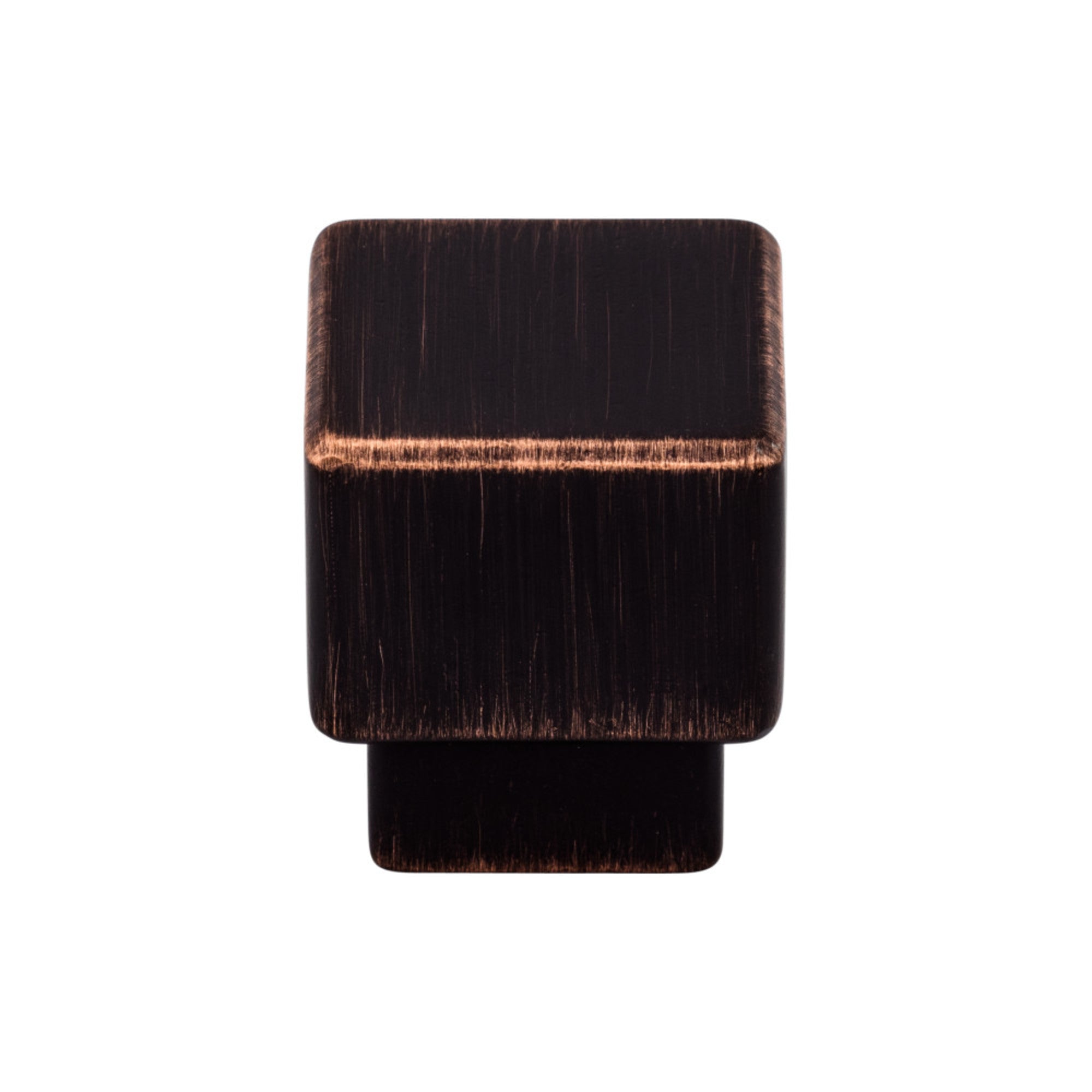 Tapered 1" Length Square Knob - Tuscan Bronze