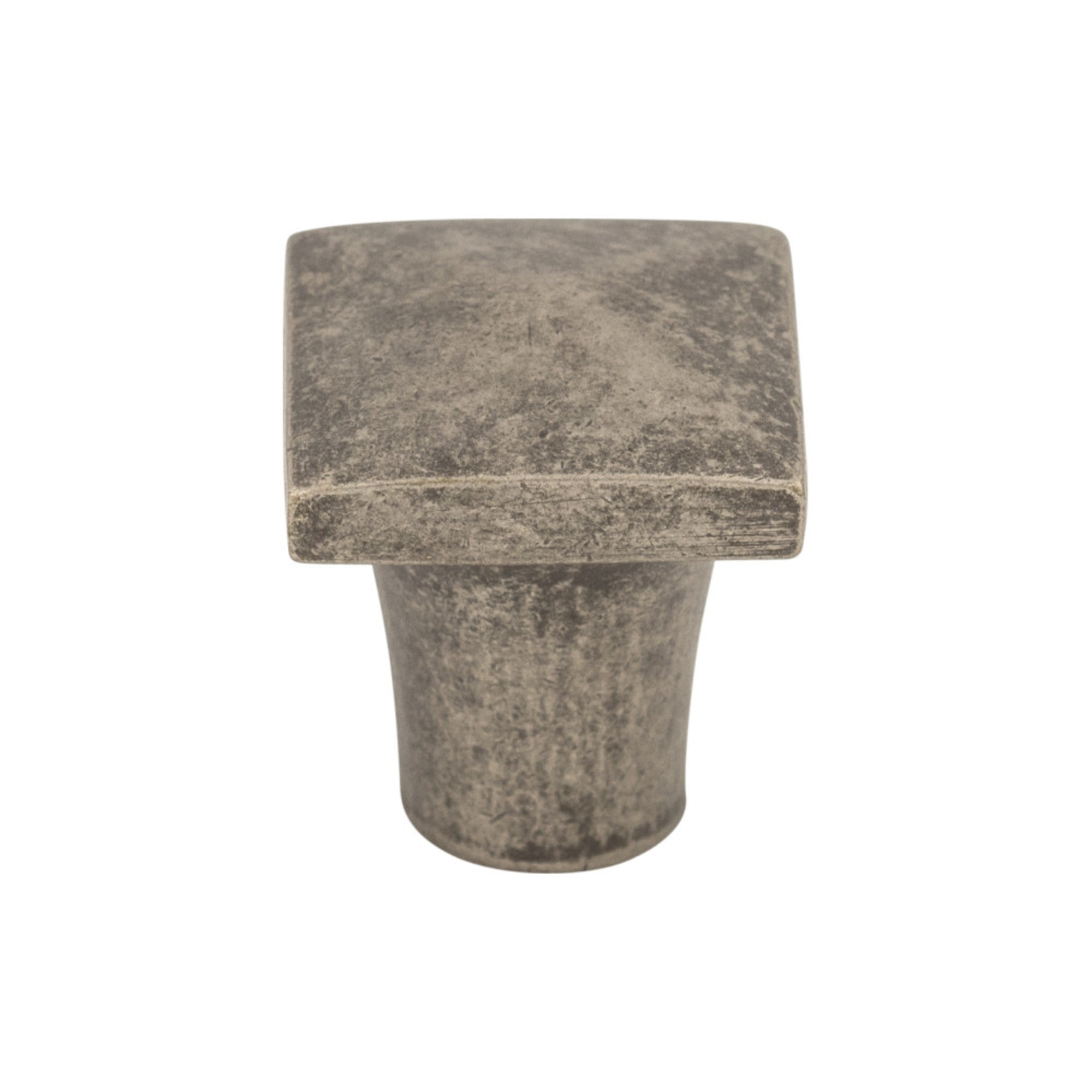 Aspen Square Knob - Silicon Bronze Light