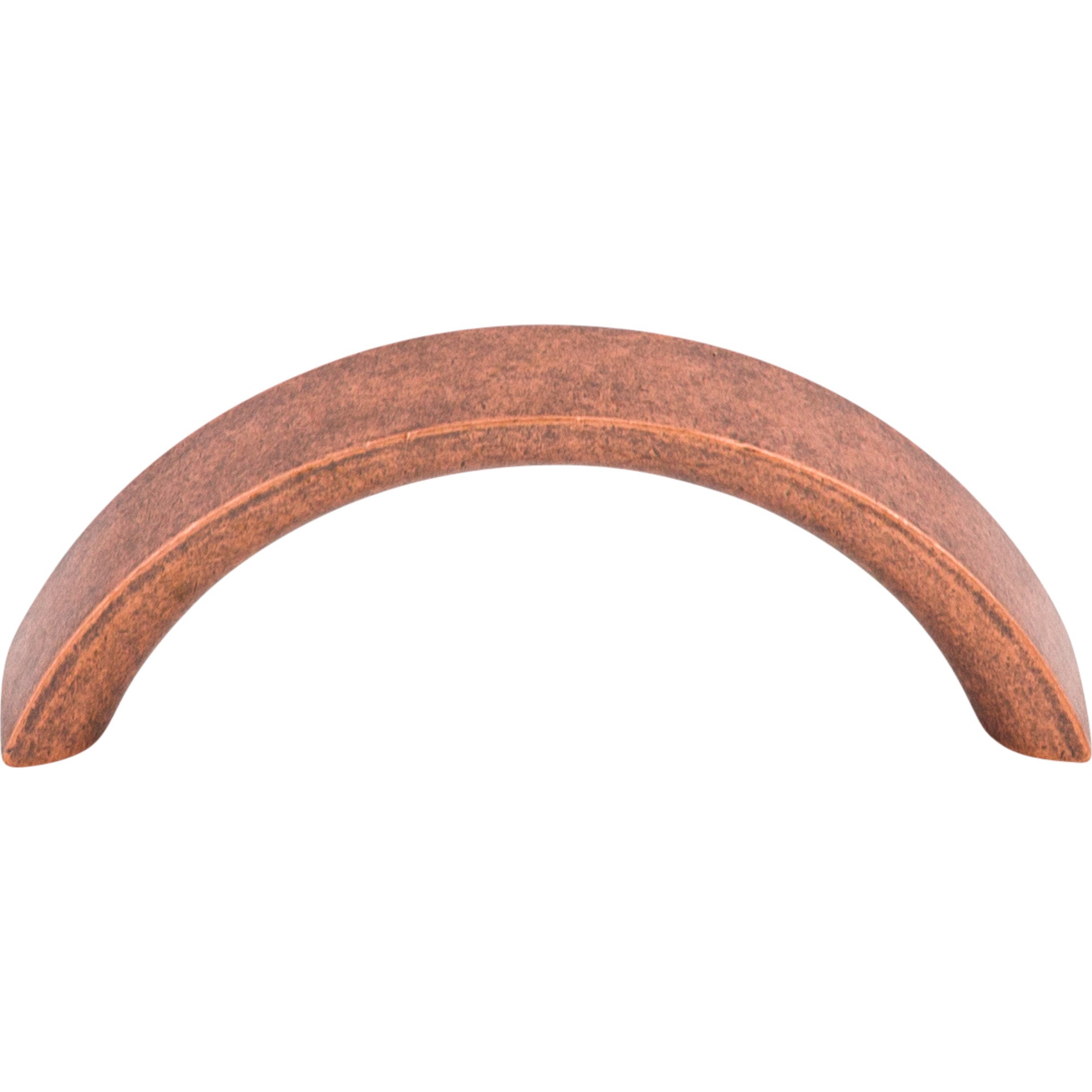 Crescent 3" Center to Center Bar Pull - Antique Copper