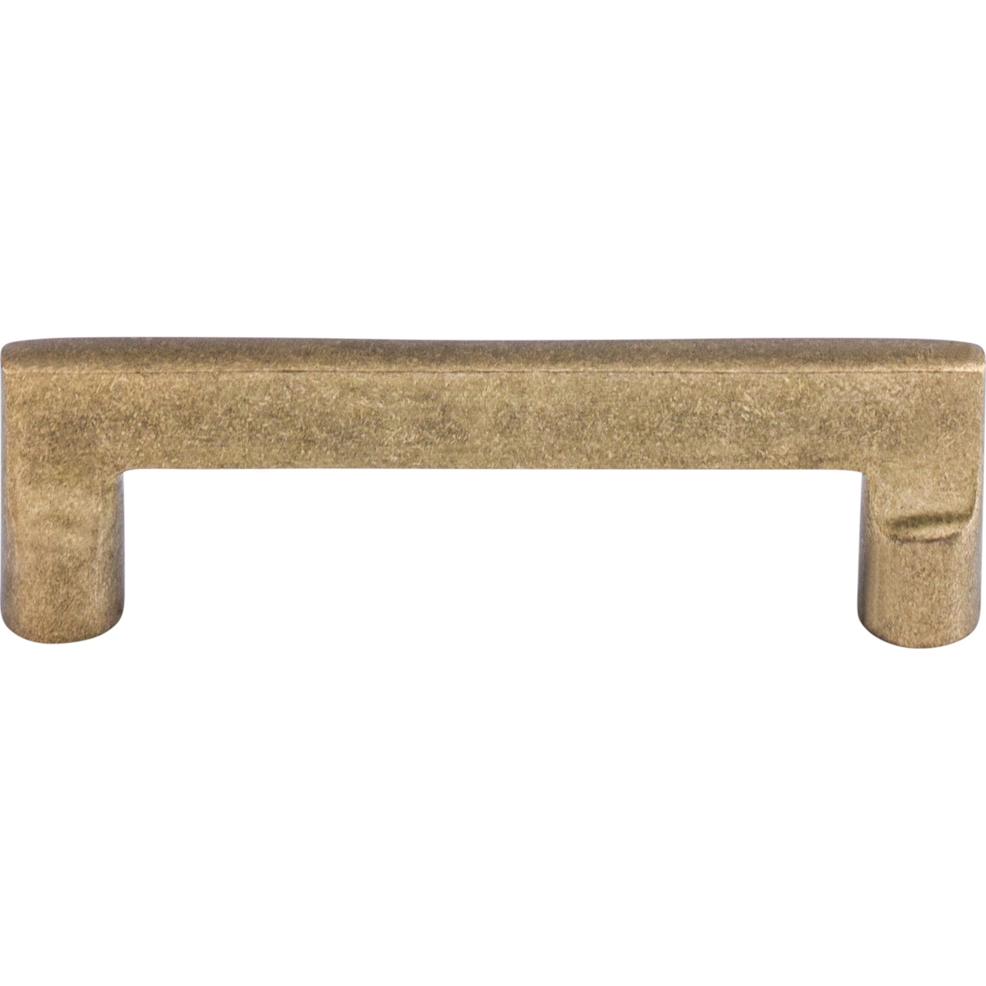 Aspen Flat Sided 4" Center to Center Bar Pull - Light Bronze