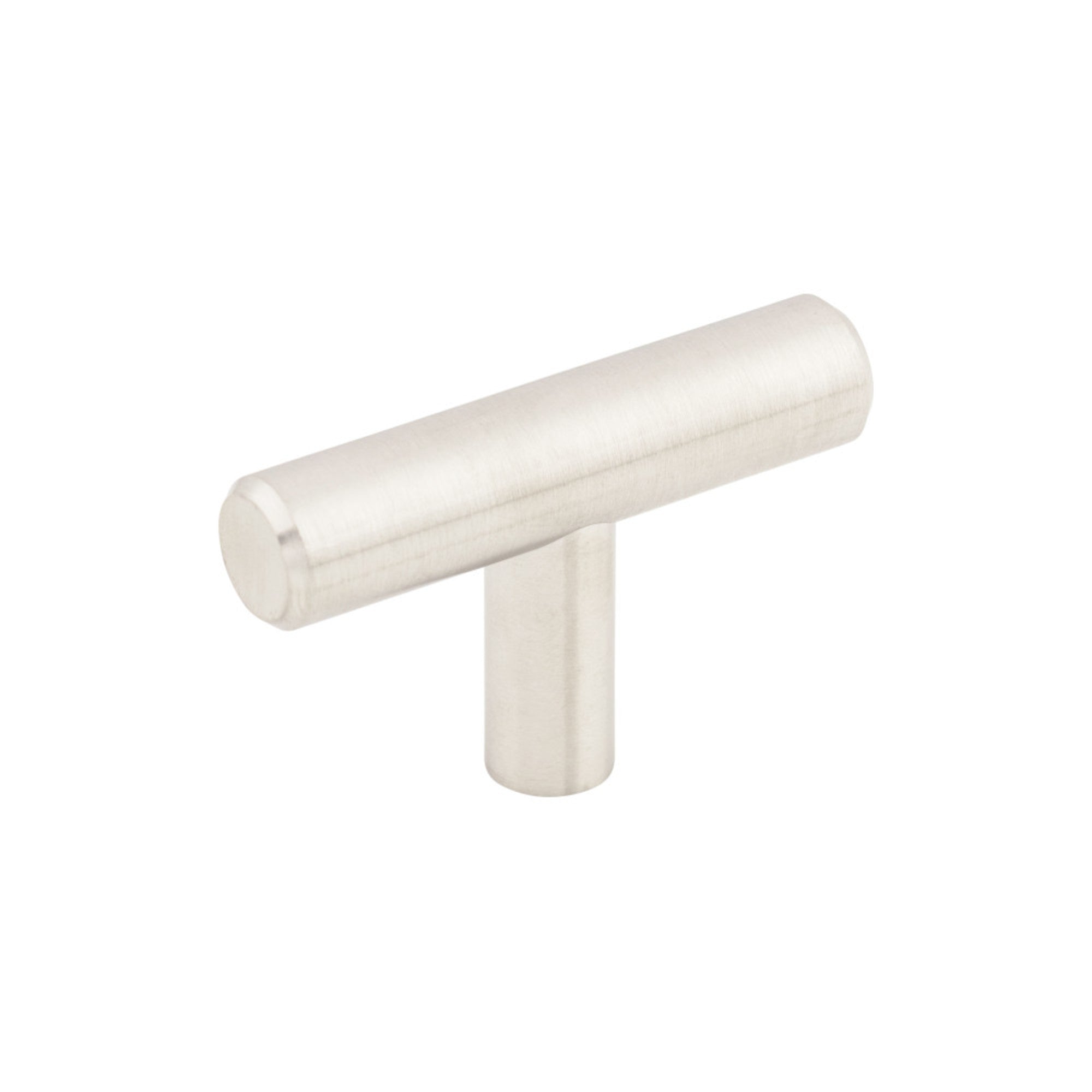 Solid T-Handle 2" Length Bar Knob - Stainless Steel