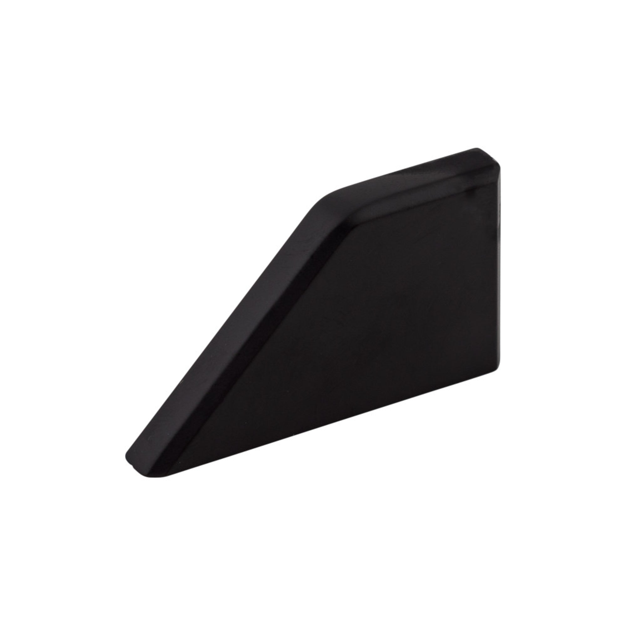 Tapered 1" Center to Center Novelty Knob - Flat Black