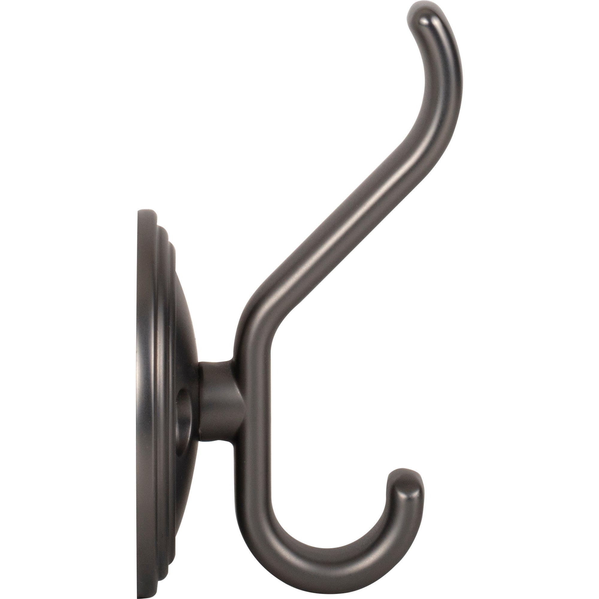 Reeded 3 1/8" Wall Hooks - Ash Gray