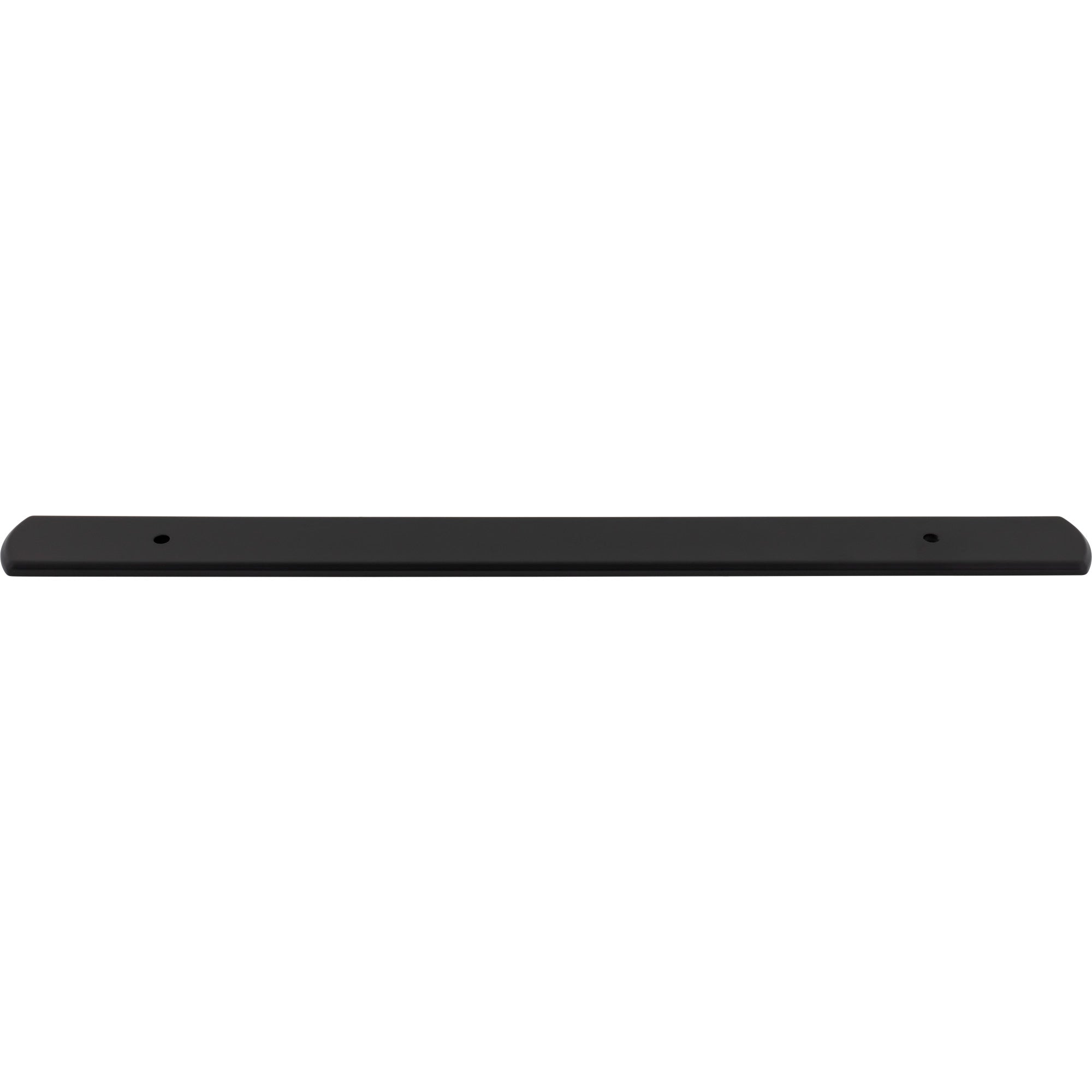 Wescott 12" Center to Center Pull Backplate - Flat Black