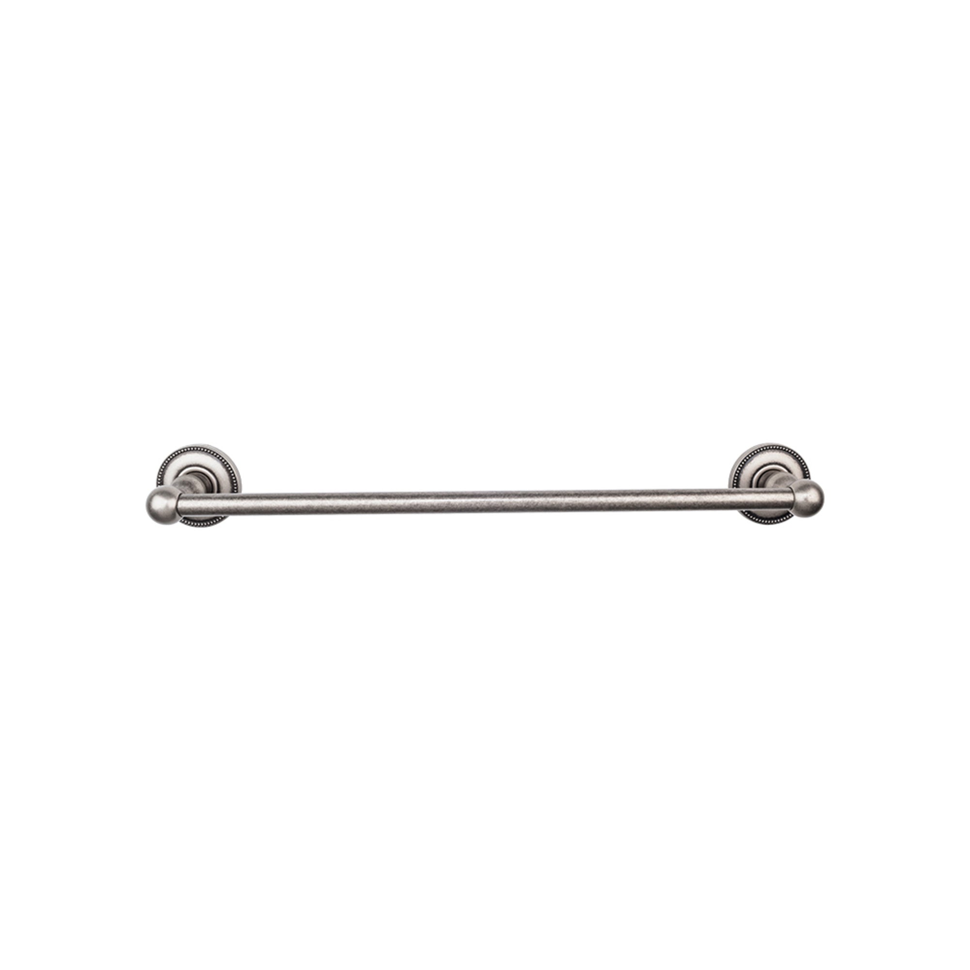 TOP BATH (R) Edwardian Bath Single 32 1/2" Wall Mounted  Towel Bar - Antique Pewter