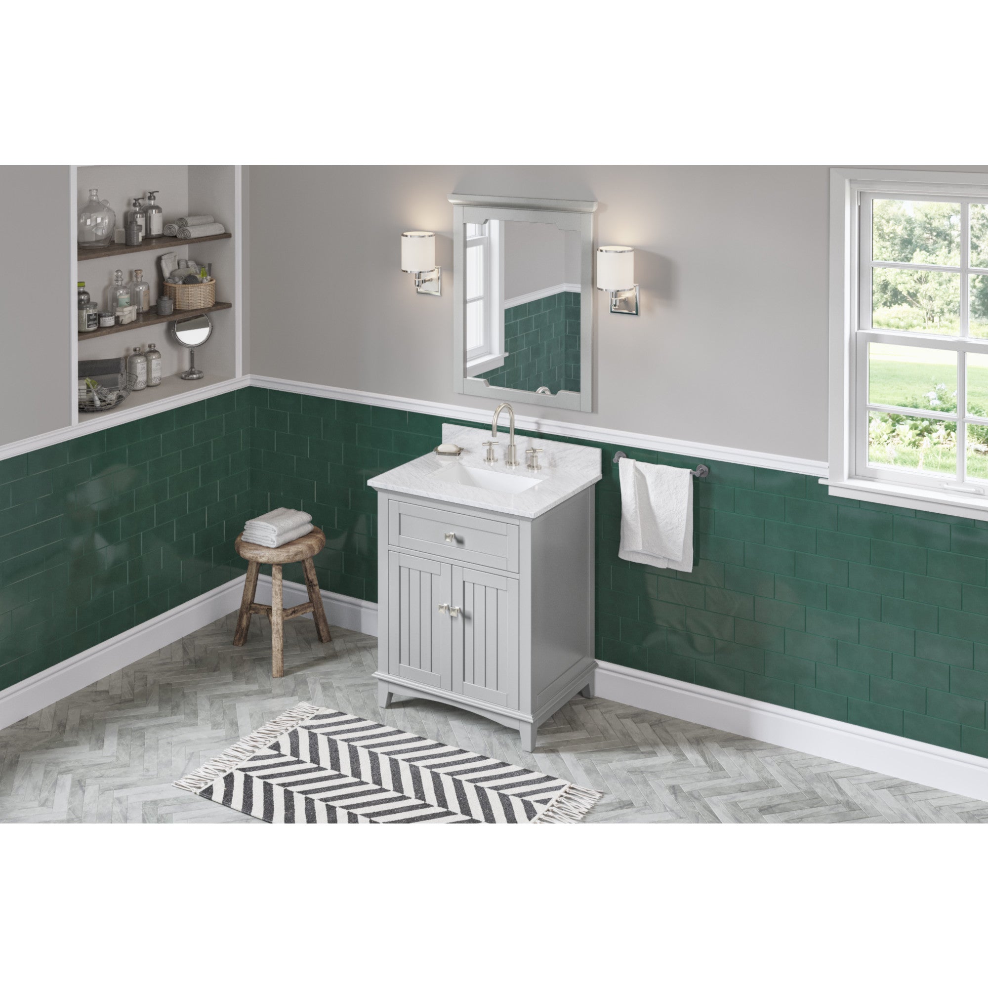 30" Savino Vanity – Grey