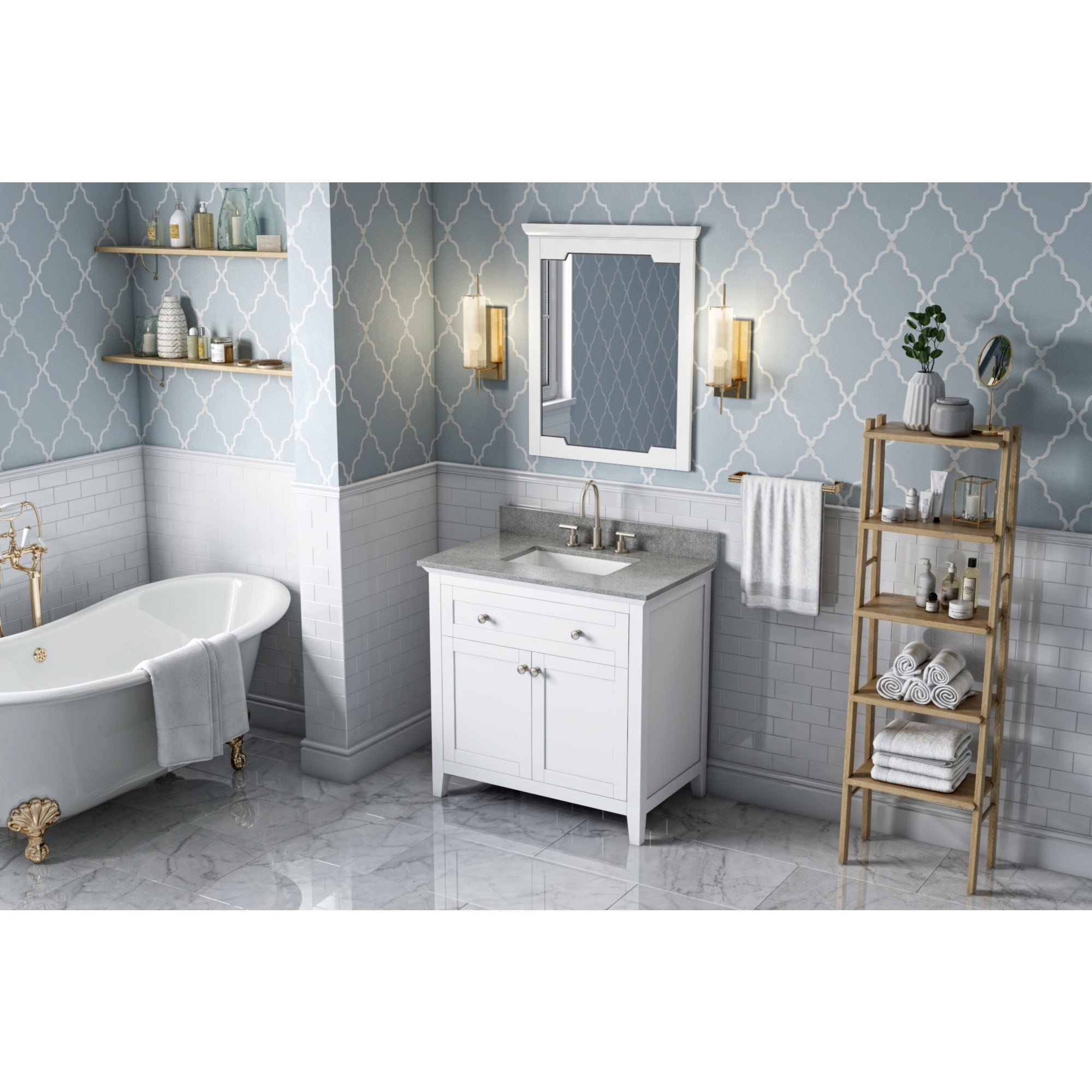 36" Chatham Vanity – White