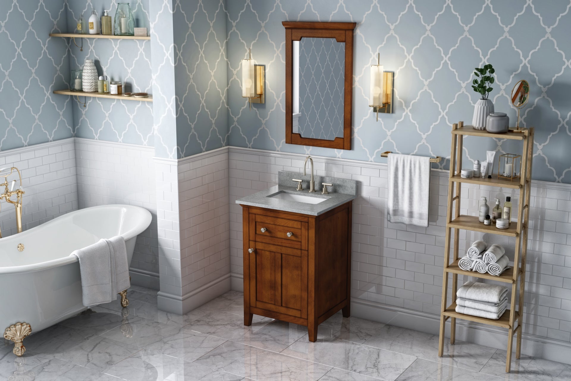 24" Chatham Vanity – Chocolate