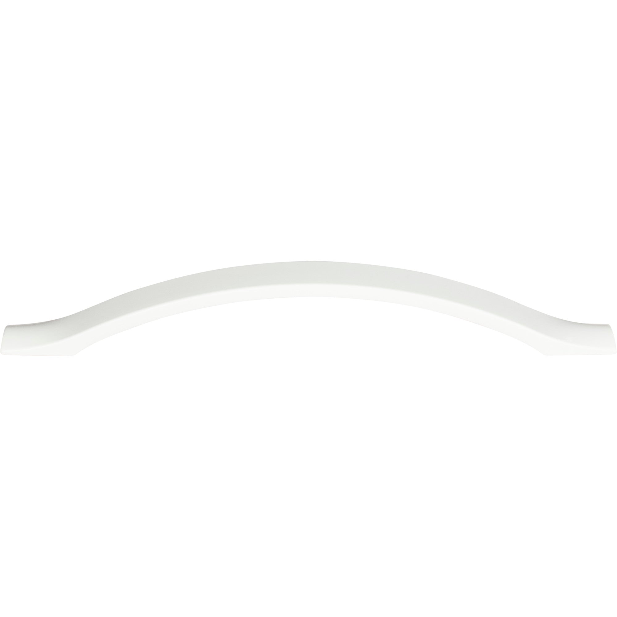 Low Arch 6 5/16" Center to Center Arch Pull - High White Gloss