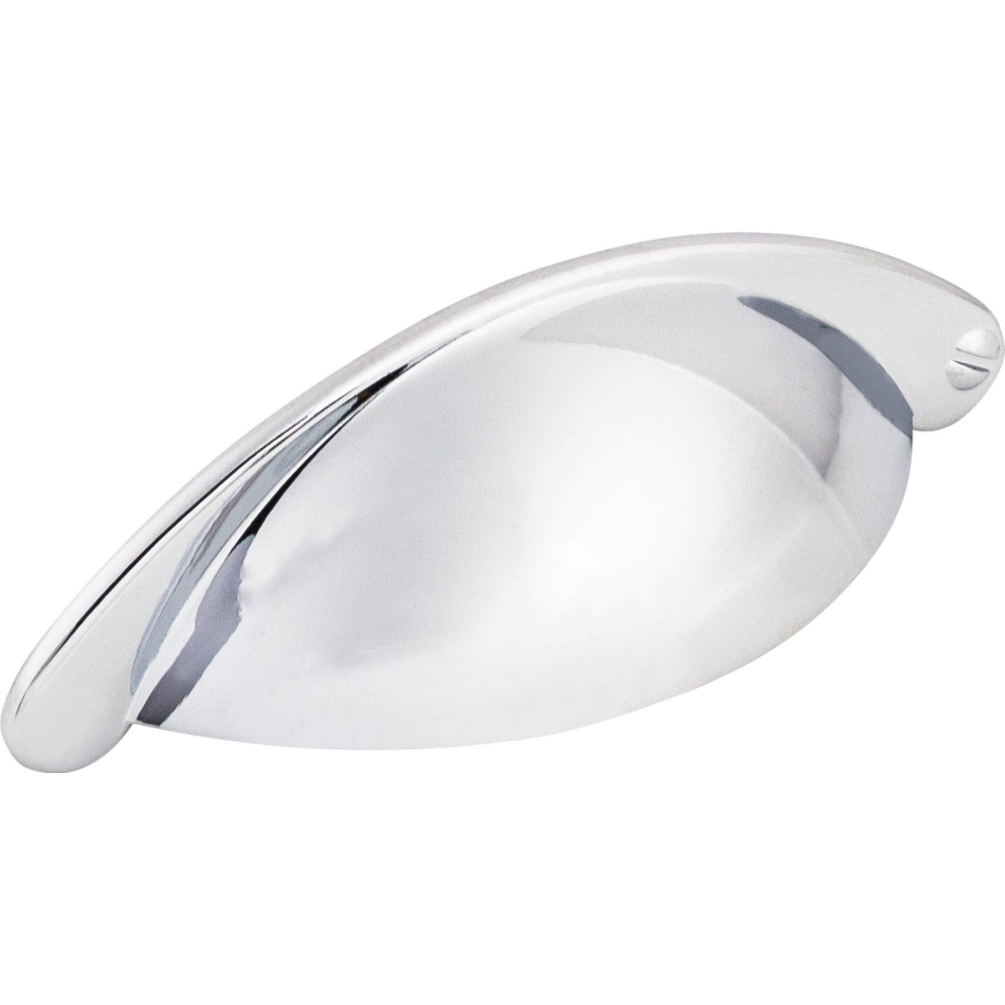 Arendal 2 1/2" Center to Center Cup/Bin Pull - Polished Chrome