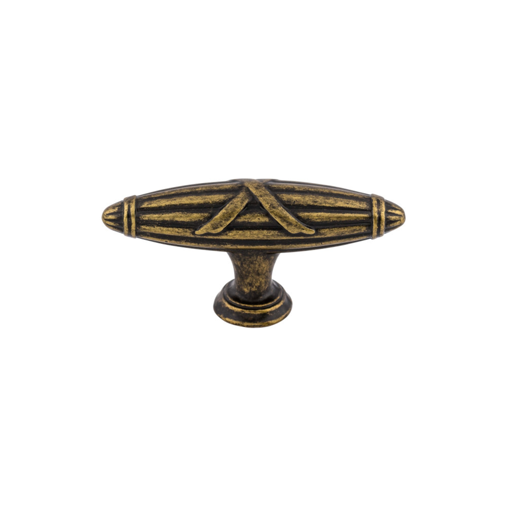 Ribbon & Reed 2 3/4" Length Geometric Knob - German Bronze