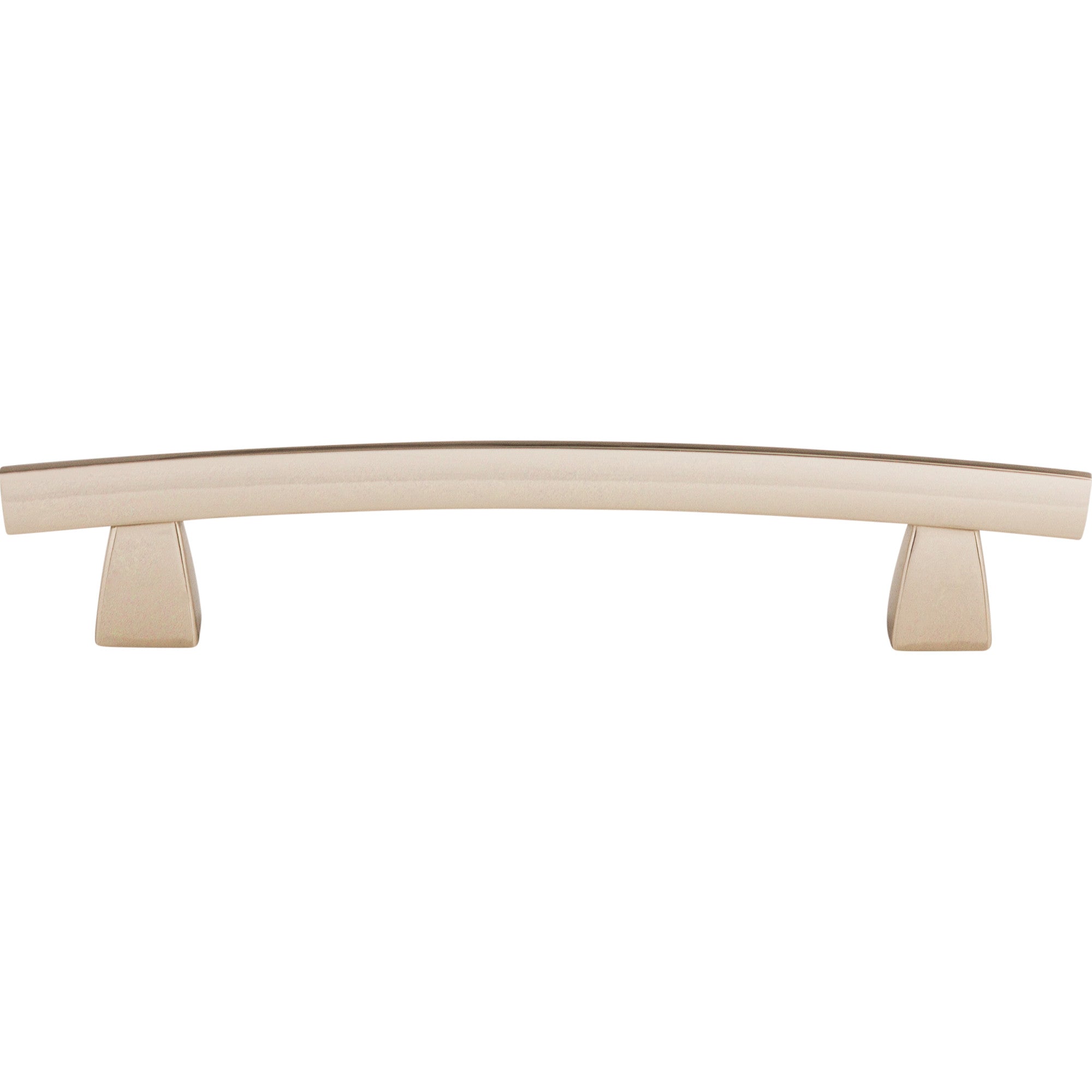 Arched 5" Center to Center Bar Pull - Polished Nickel