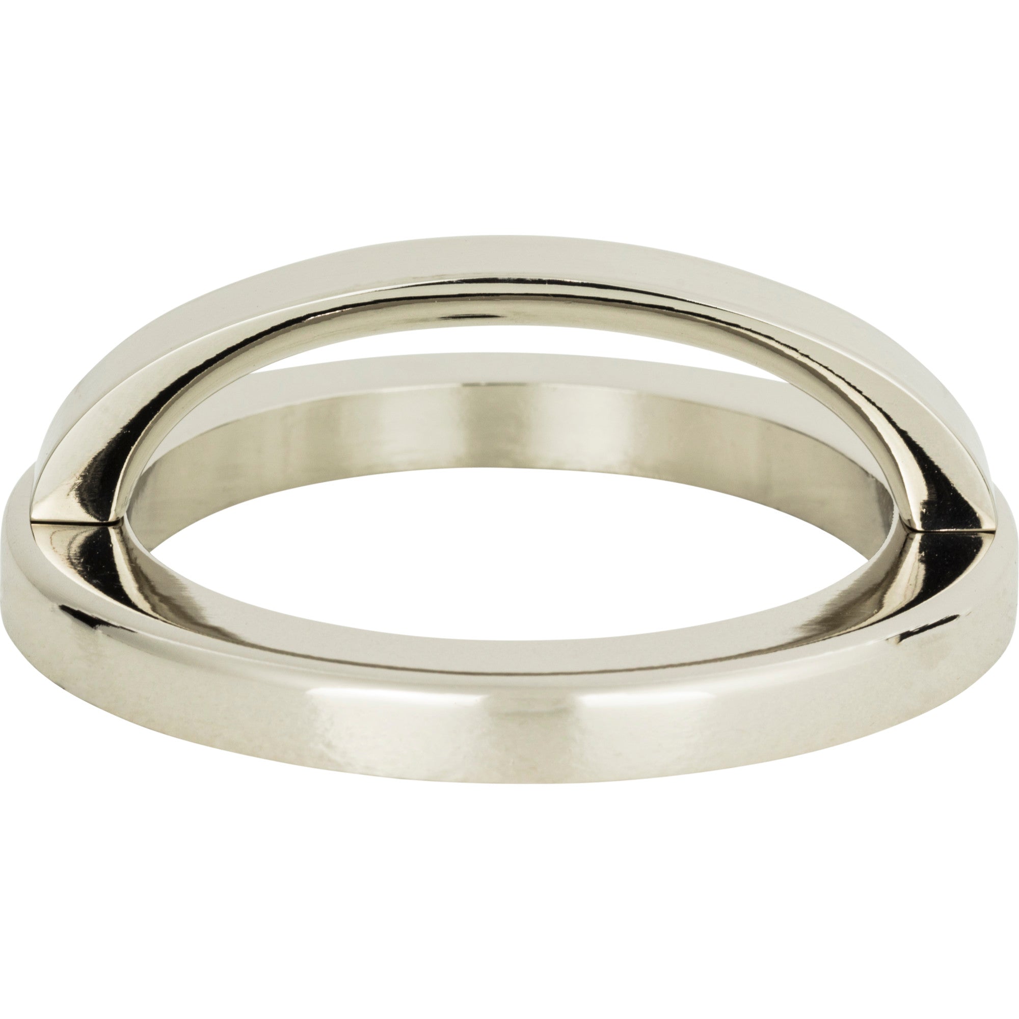 Tableau Finger Pull - Polished Nickel