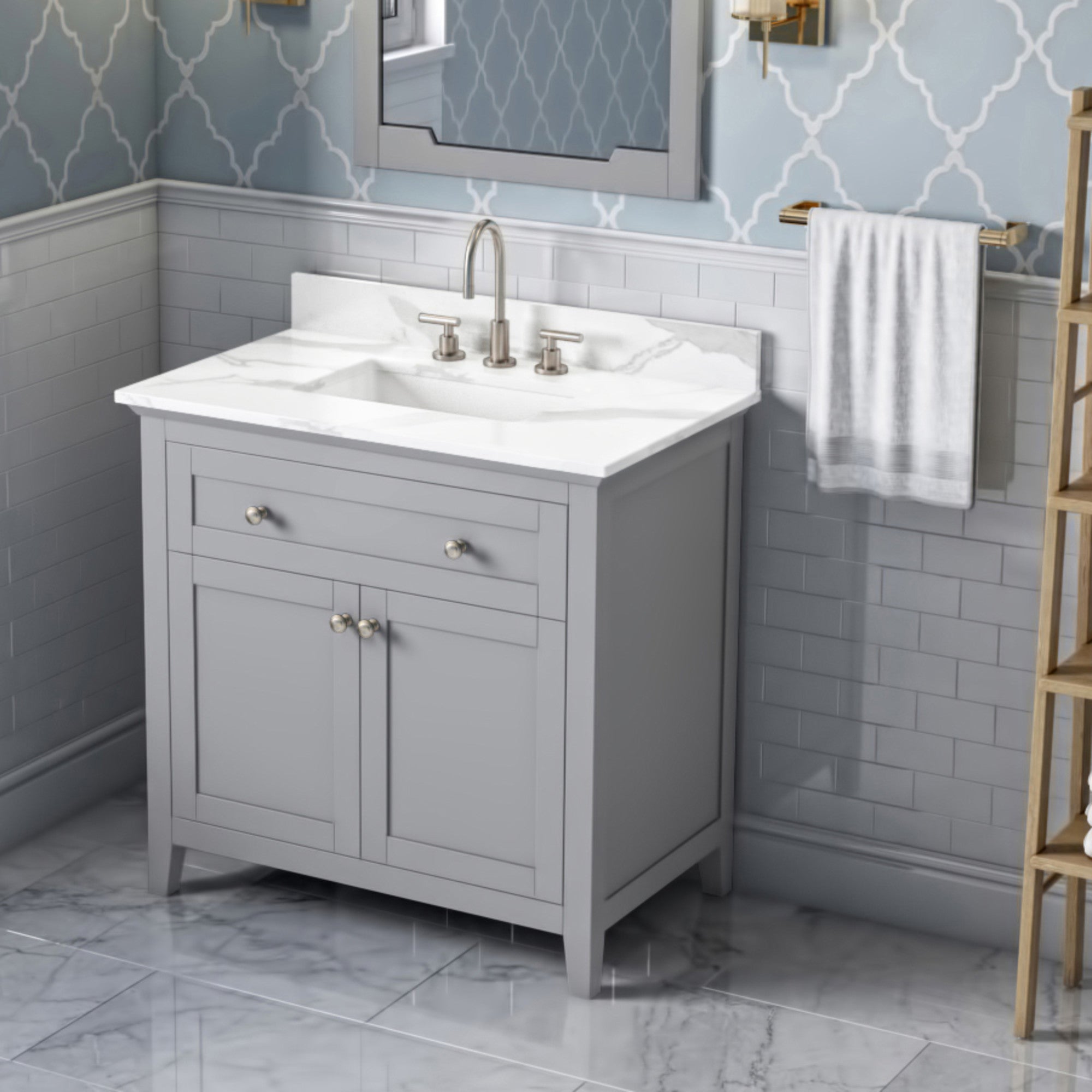 36" Chatham Vanity – Grey