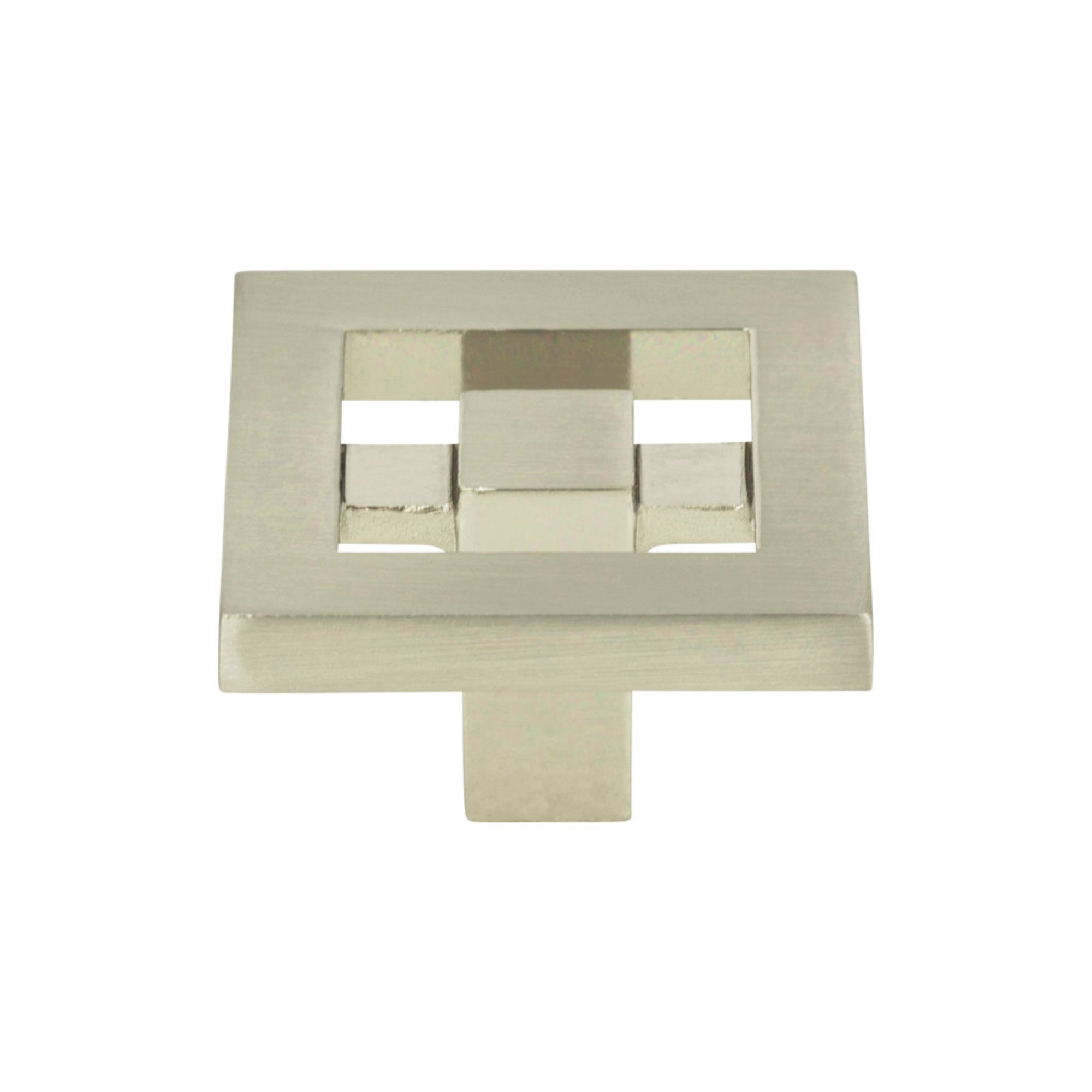 Nobu Square Knob - Brushed Nickel