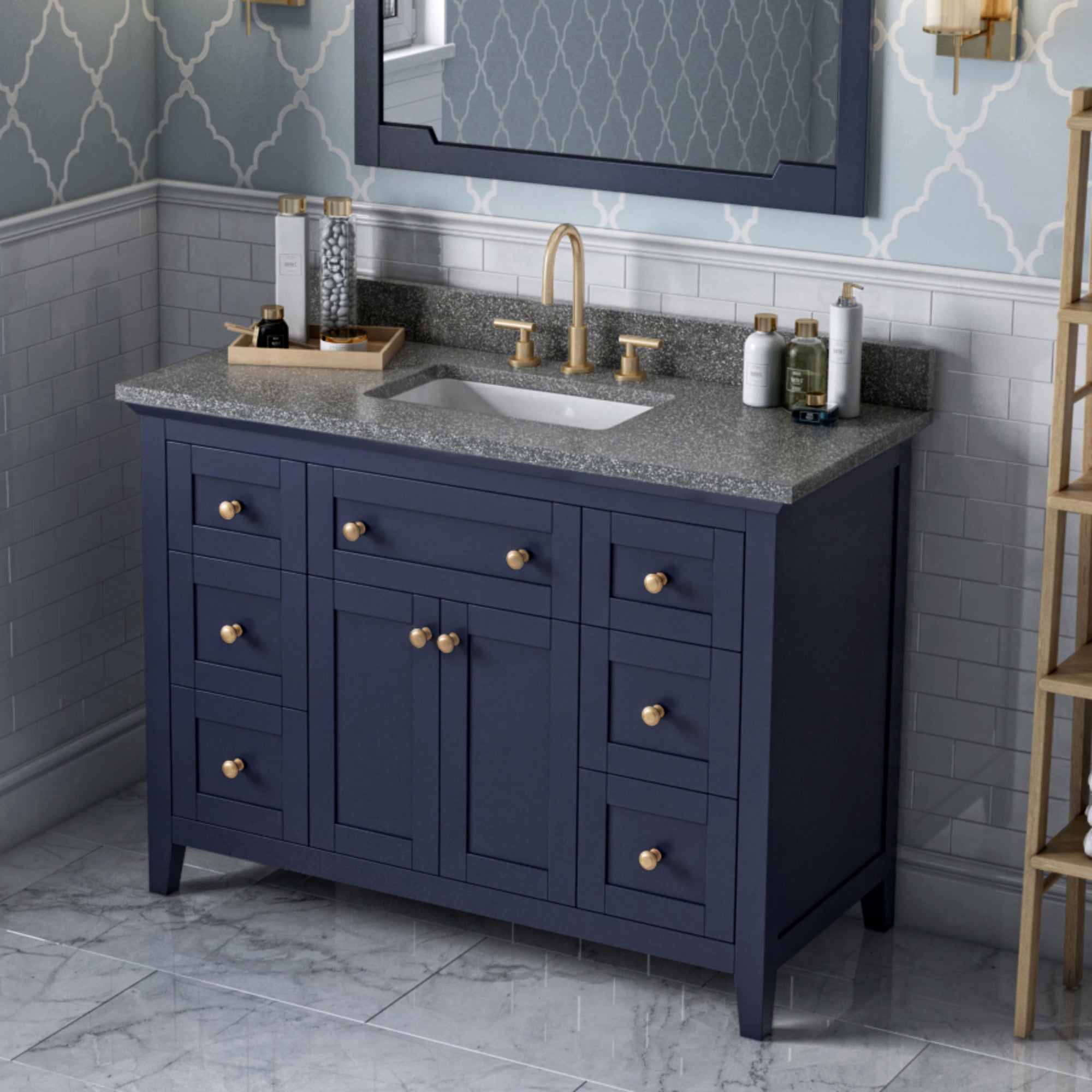 48" Chatham Vanity – Hale Blue