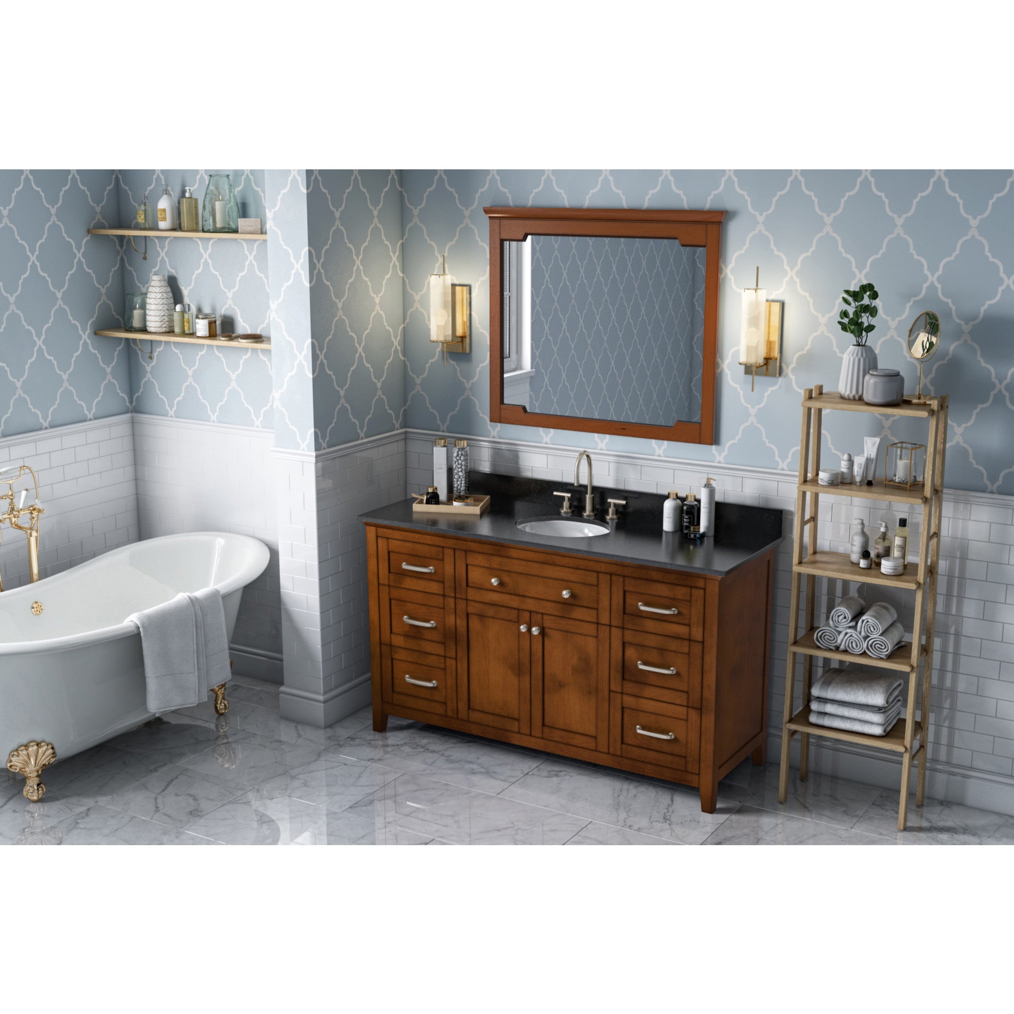 60" Chatham Vanity – Chocolate