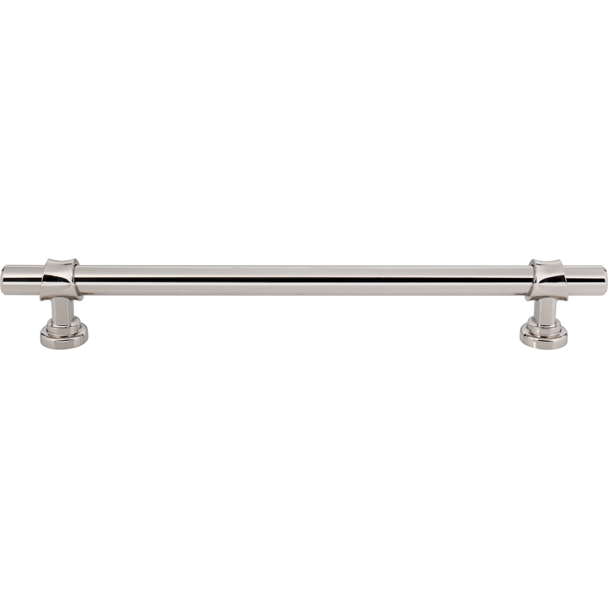 Bit 12" Center to Center Bar Pull - Polished Nickel