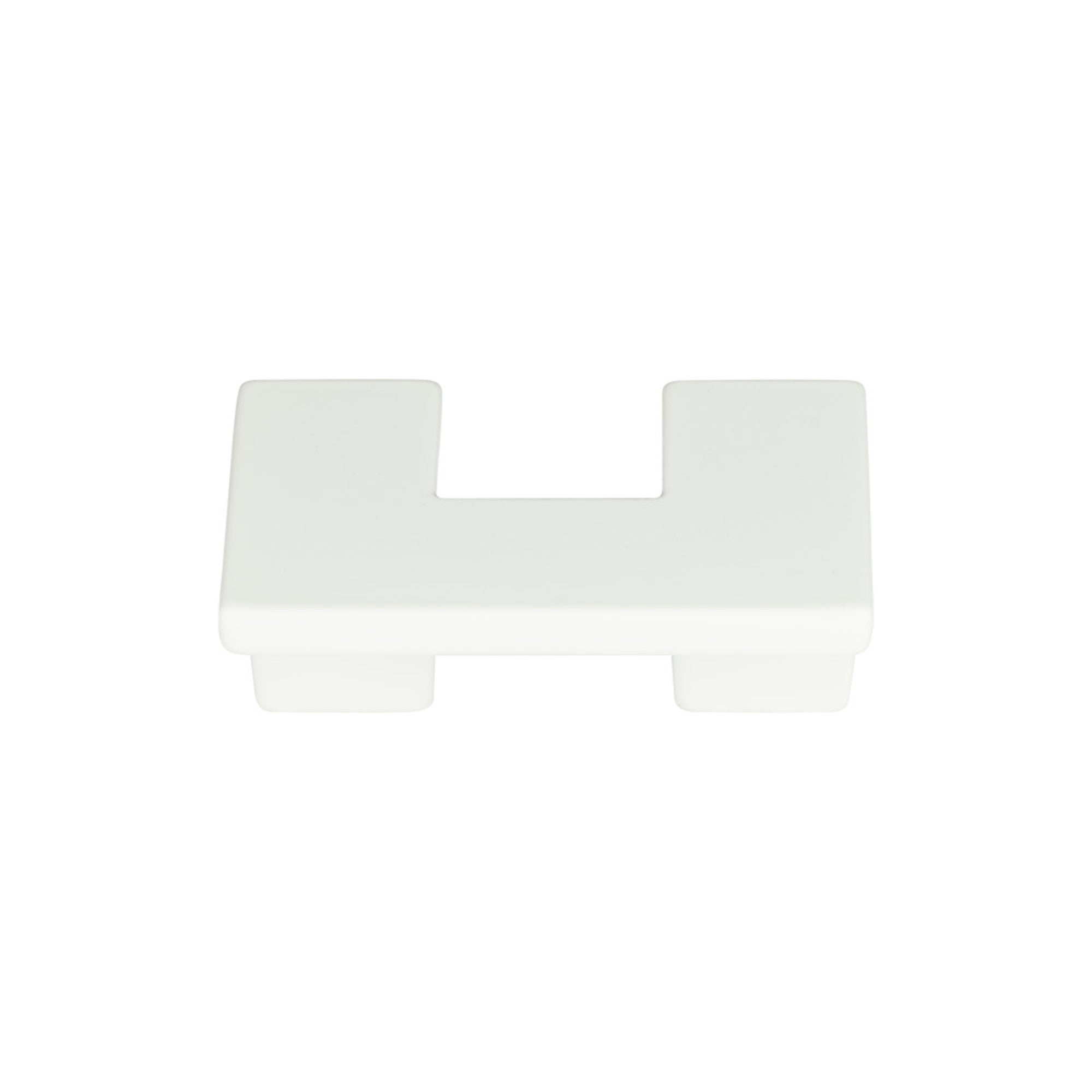 U Turn Square Knob - High White Gloss
