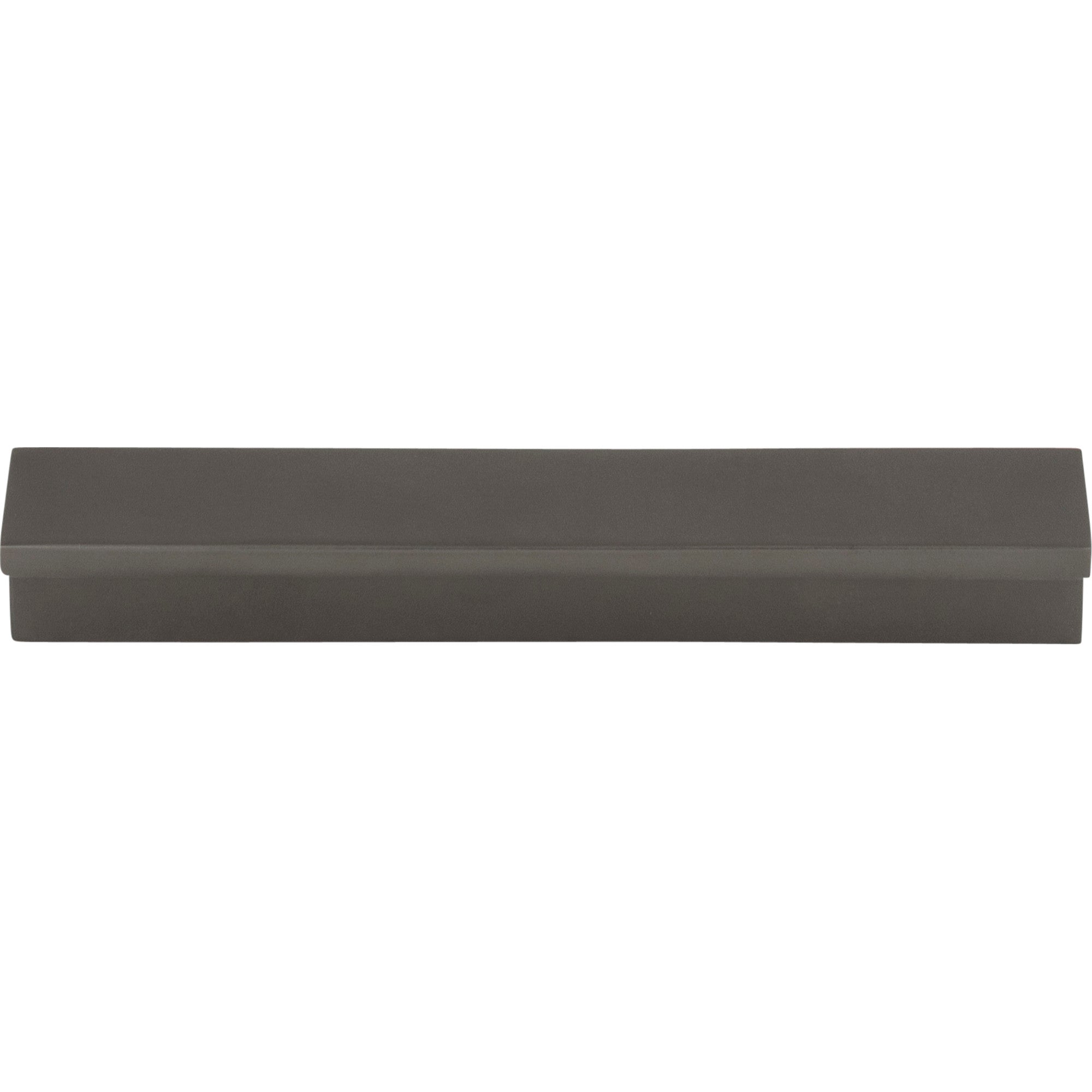 Minetta 3 3/4" Center to Center Finger Pull - Ash Gray