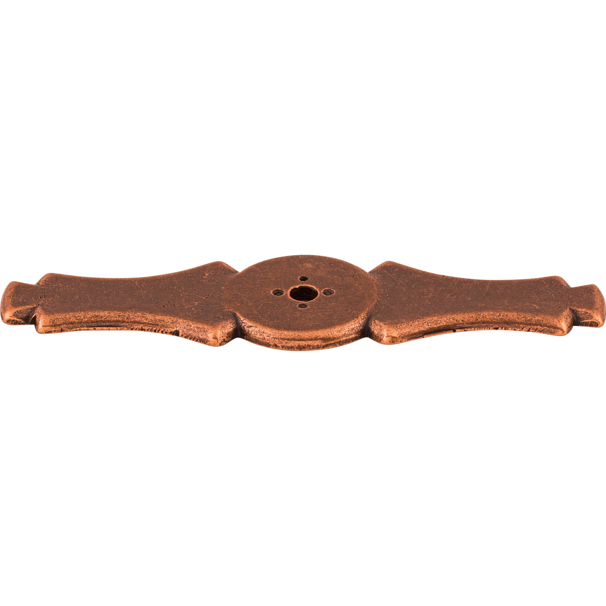 Celtic Backplate Knob Backplate - Old English Copper