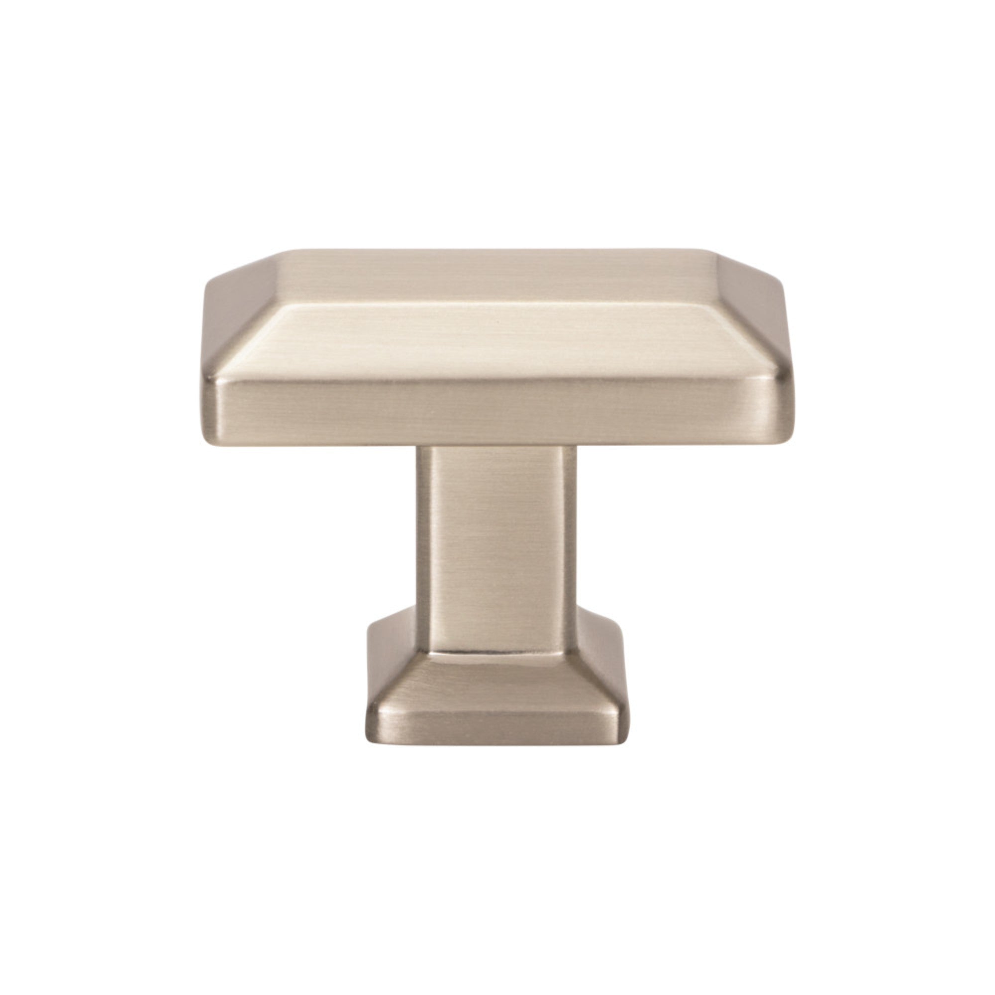 Sweetbriar Lane Rectangle Knob - Brushed Nickel