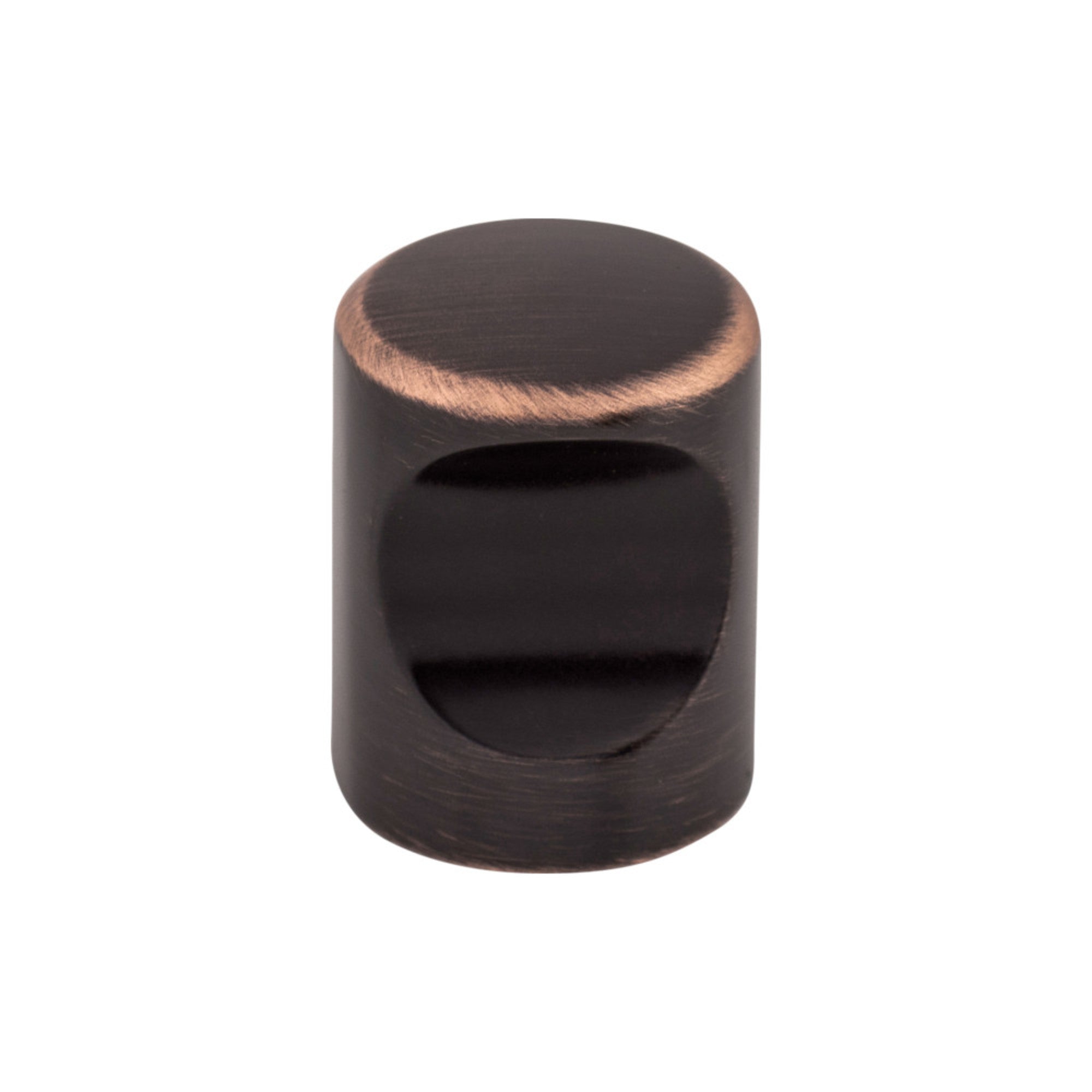 Indent Round Knob - Tuscan Bronze