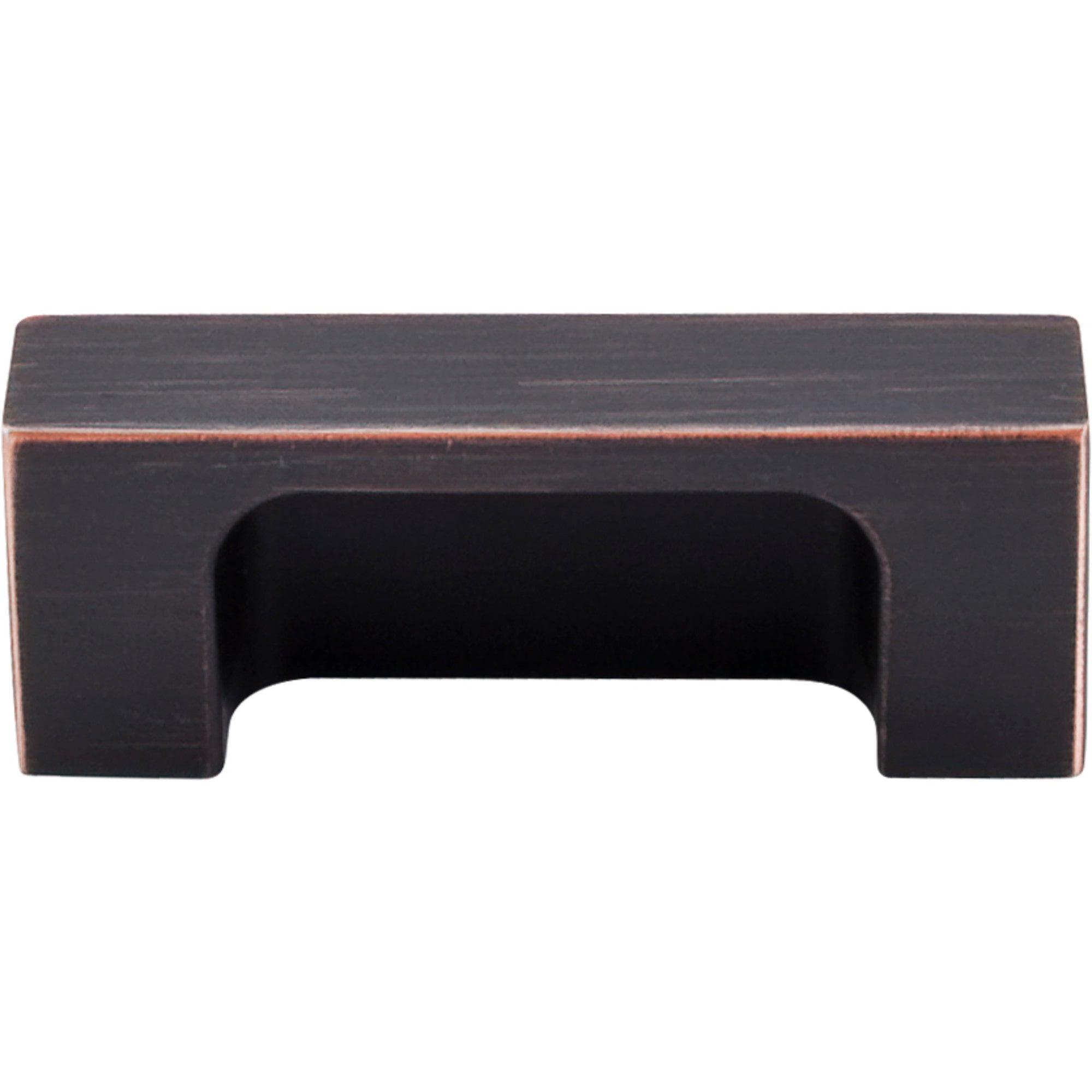 Modern Metro Finger Pull - Tuscan Bronze
