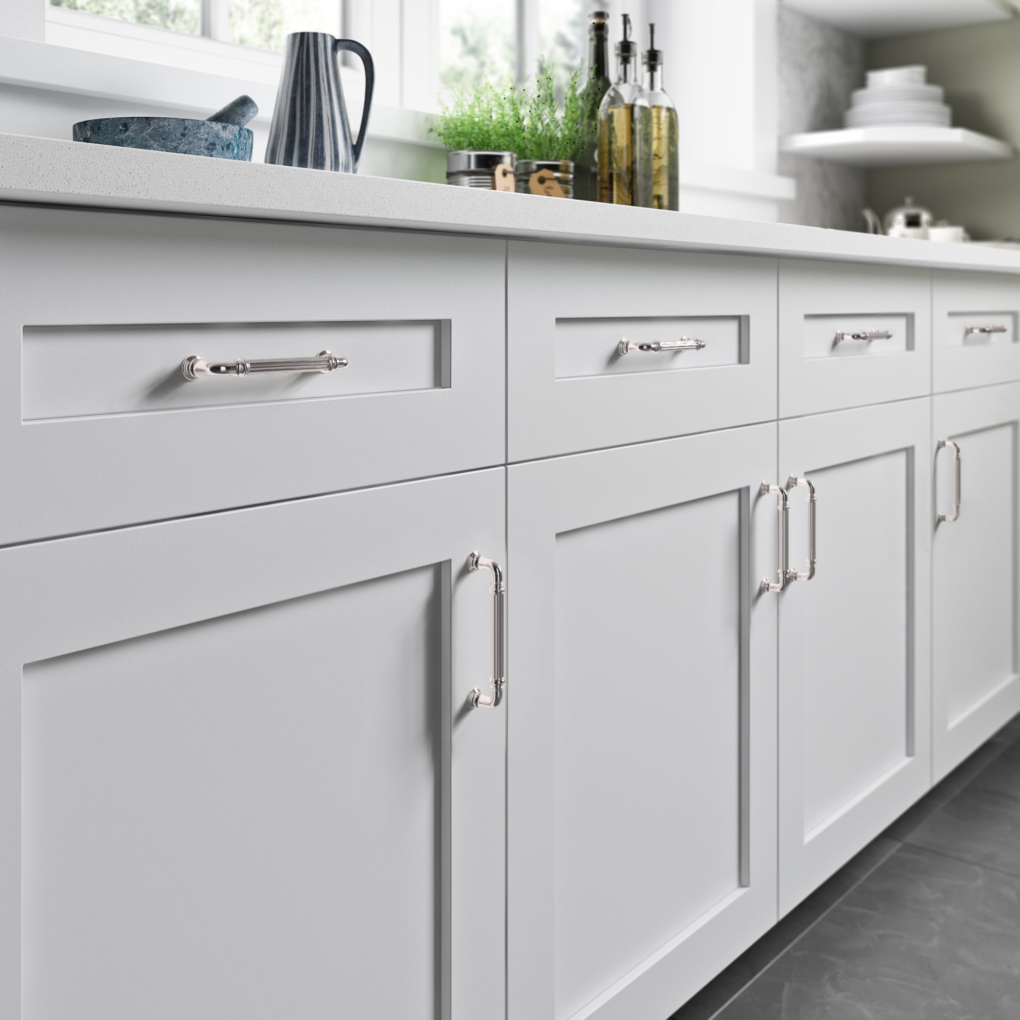 Reeded Bar Pull