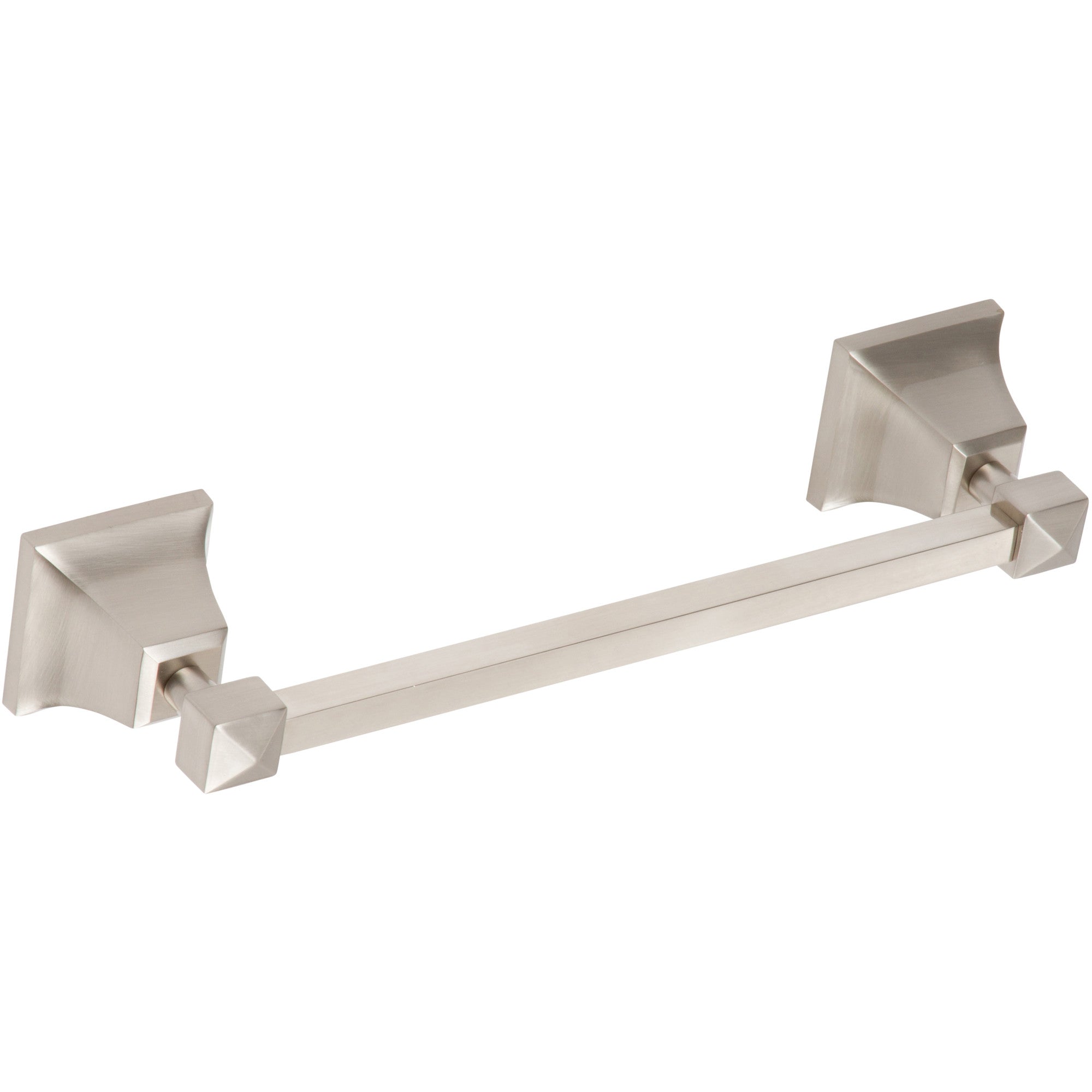 Gratitude Single 11 3/4" Wall Mounted  Towel Bar - Brushed Nickel