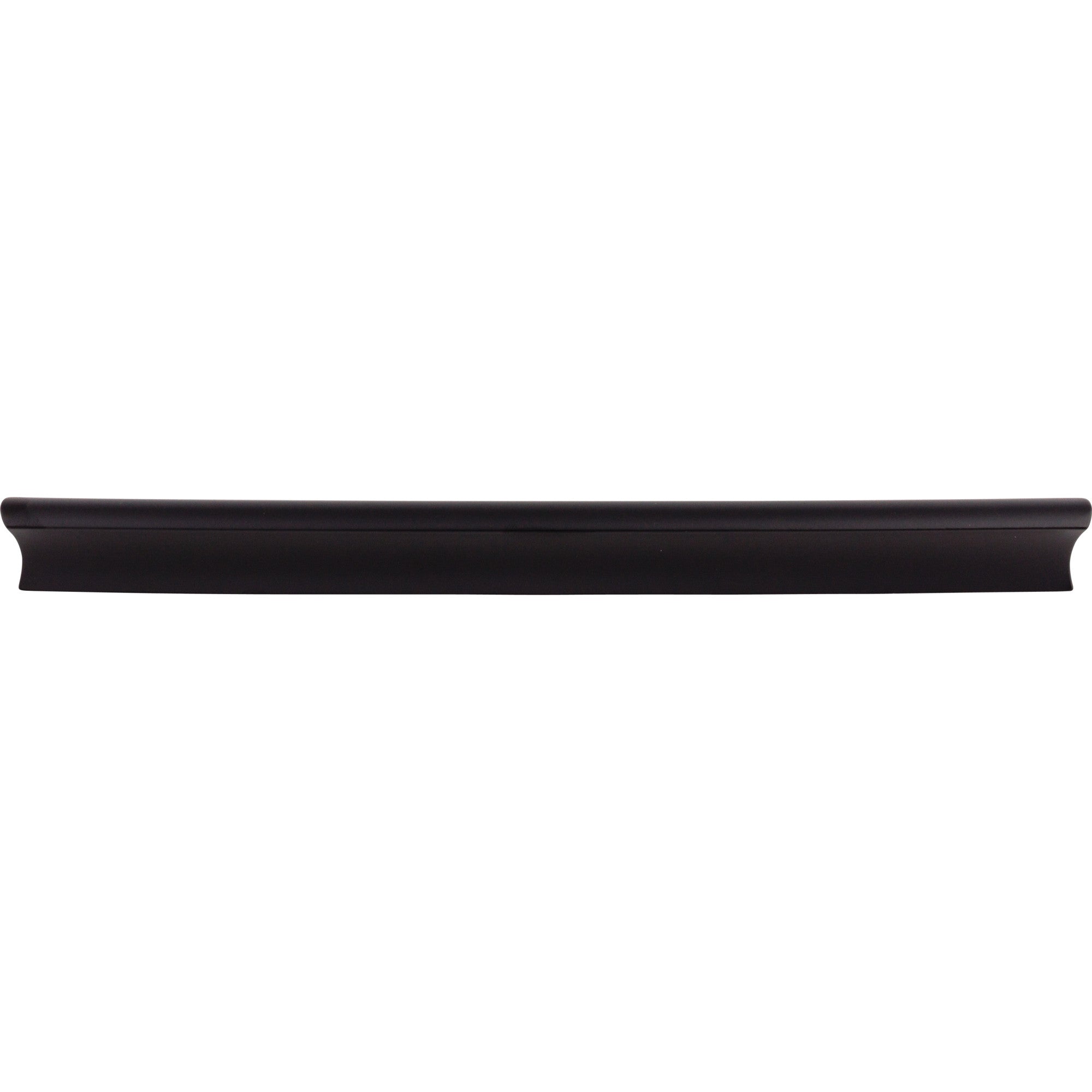 Glacier 9 15/16" Center to Center Finger Pull - Flat Black