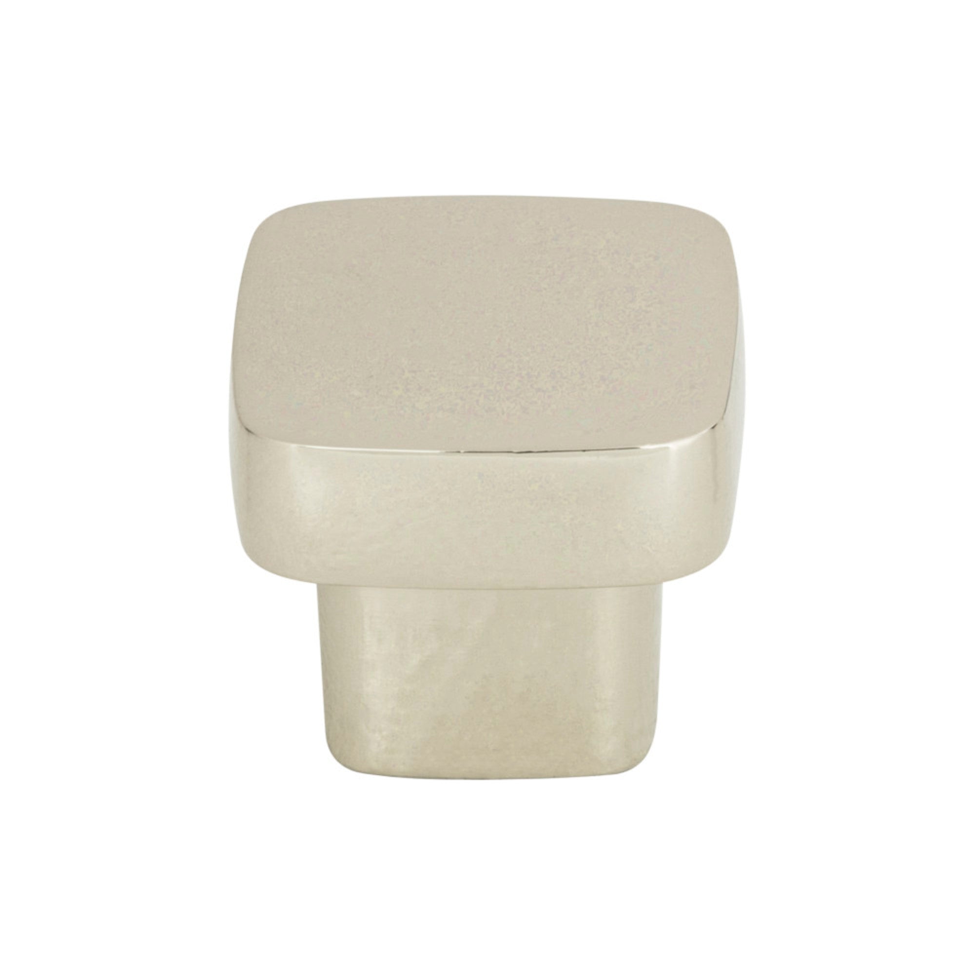 Chunky Knobs Square Knob - Polished Nickel