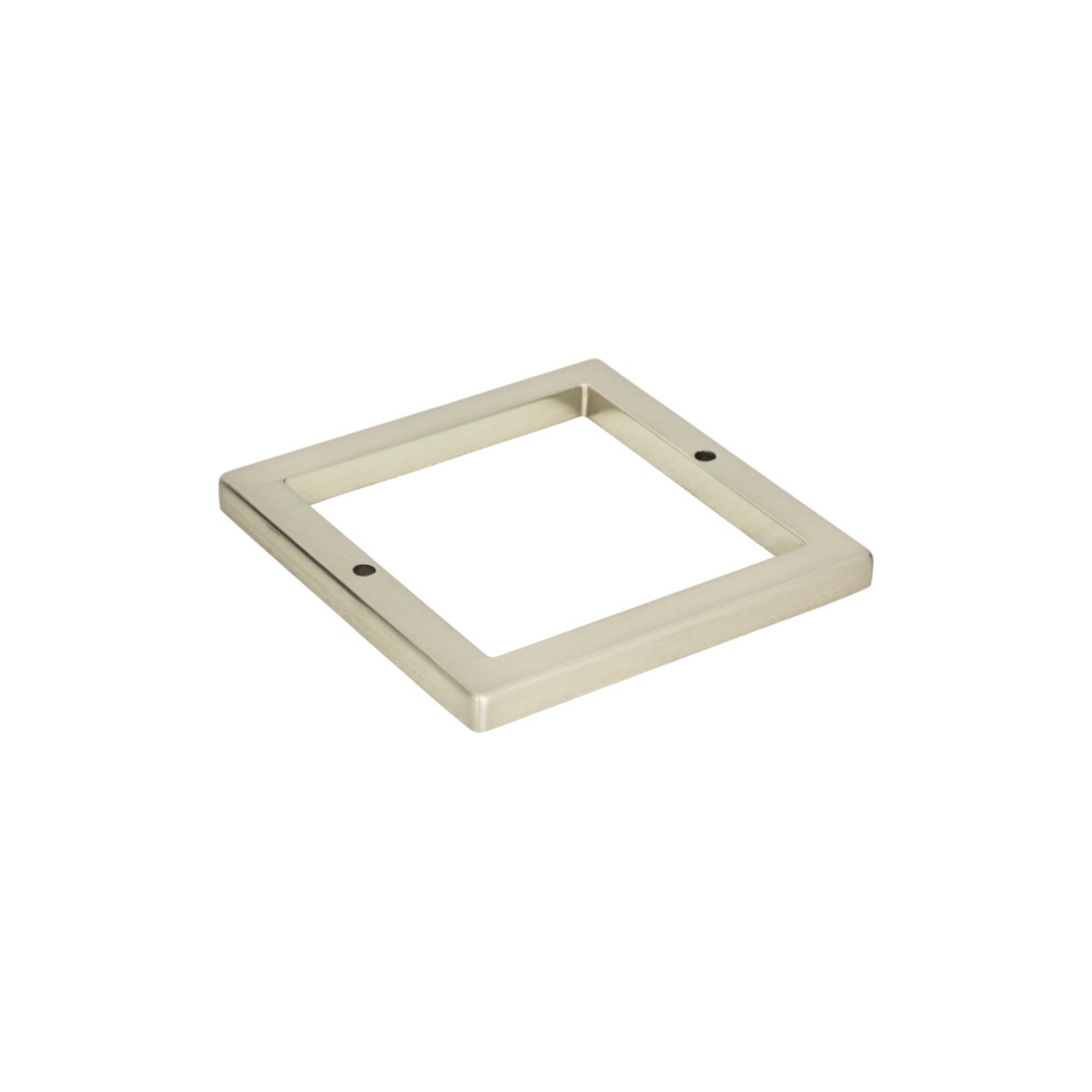 Tableau Square 3" Center to Center Pull Backplate - Brushed Nickel