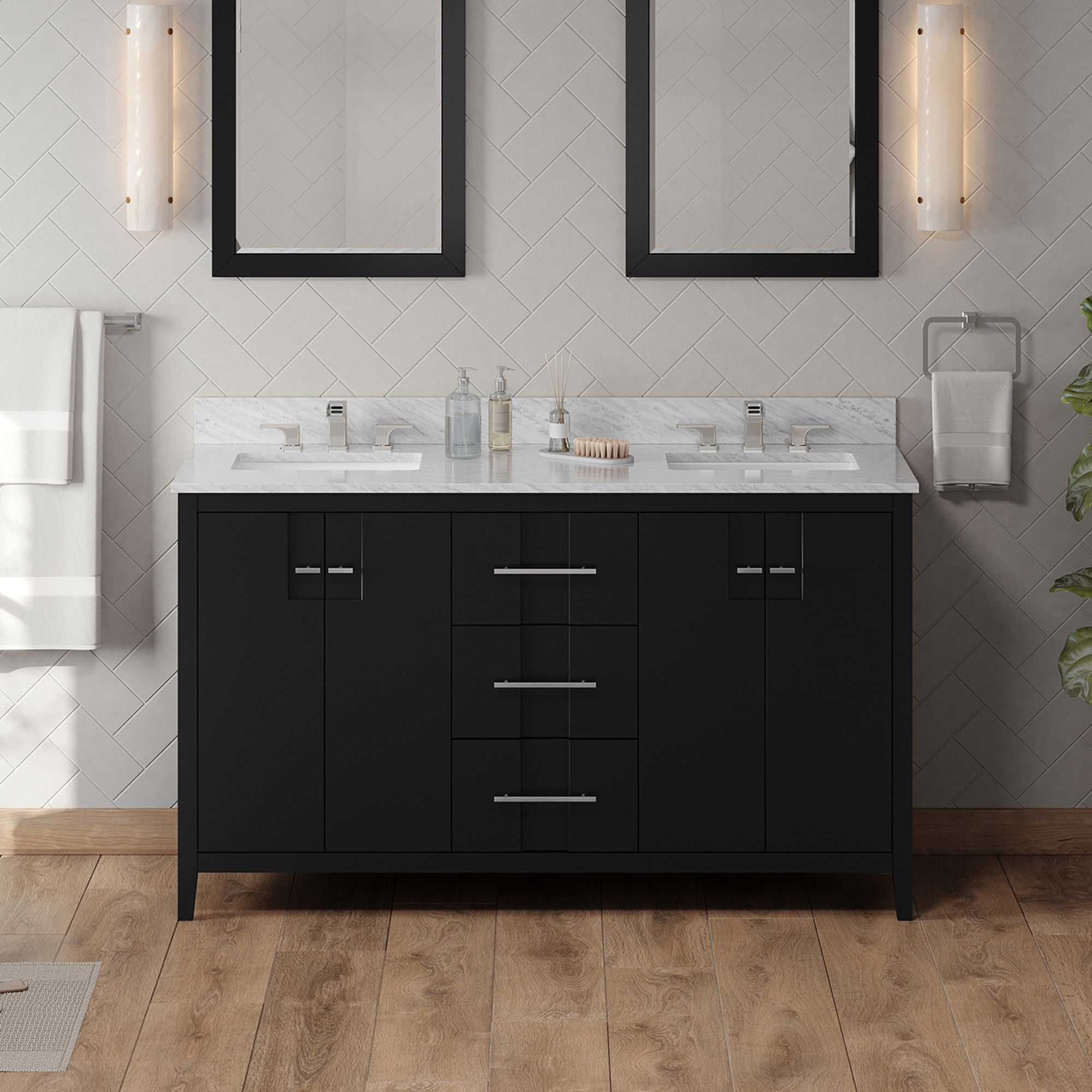 60" Katara Vanity – Double Bowl