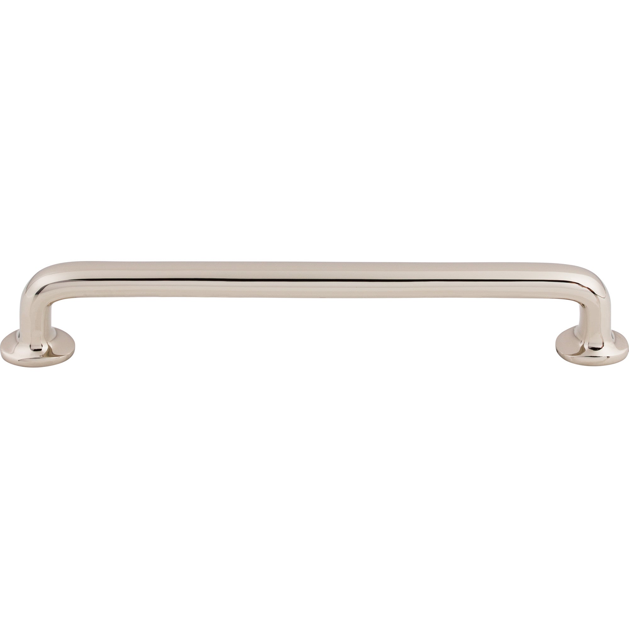 Aspen II Rounded 9" Center to Center Bar Pull - Polished Nickel
