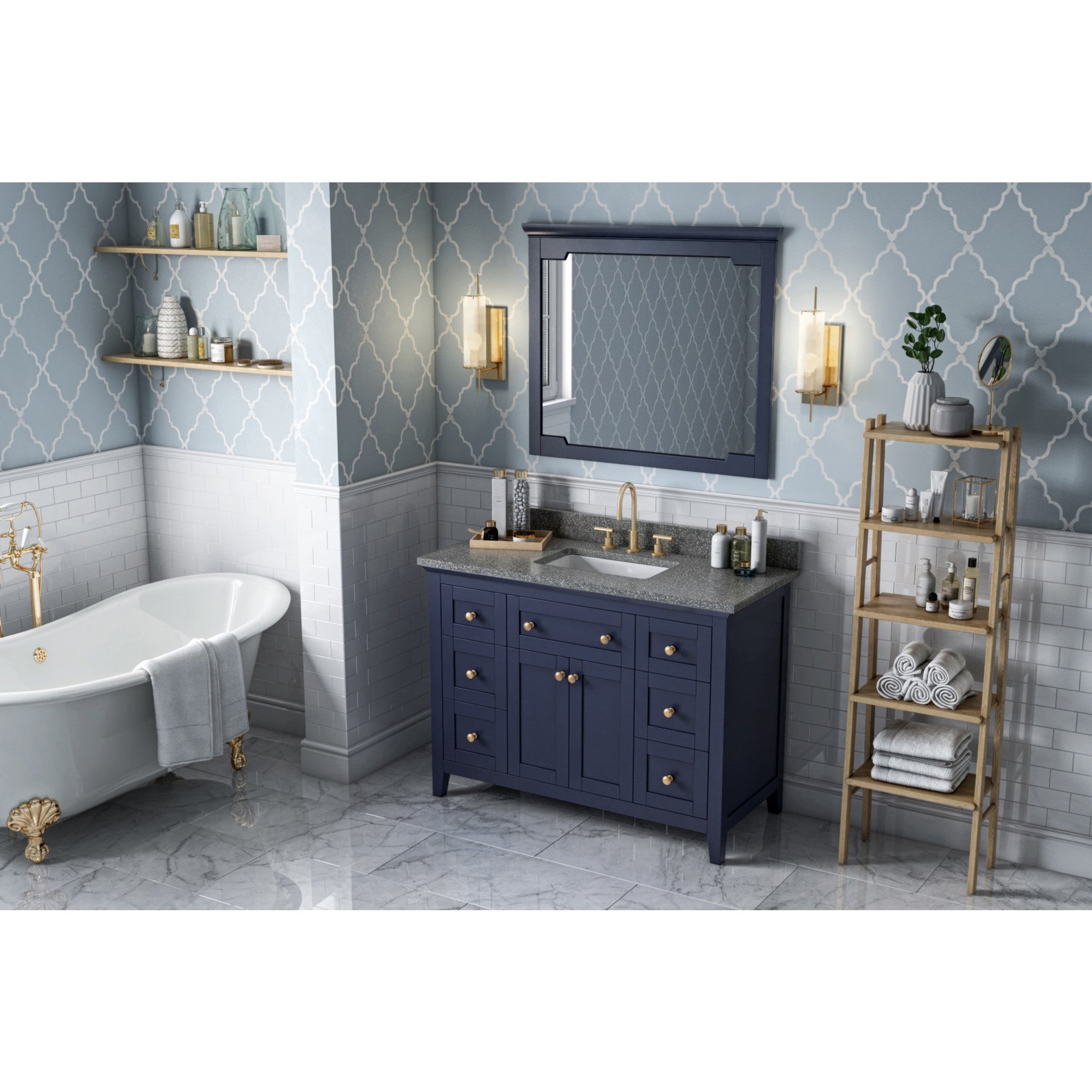 48" Chatham Vanity – Hale Blue