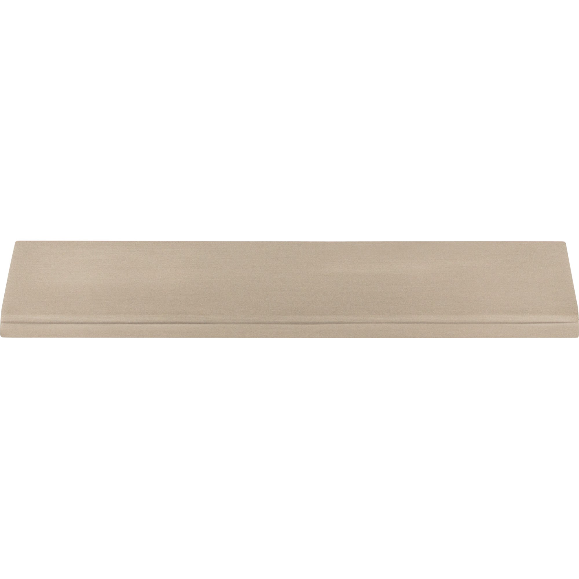 Europa 5" Center to Center Finger Pull - Brushed Satin Nickel