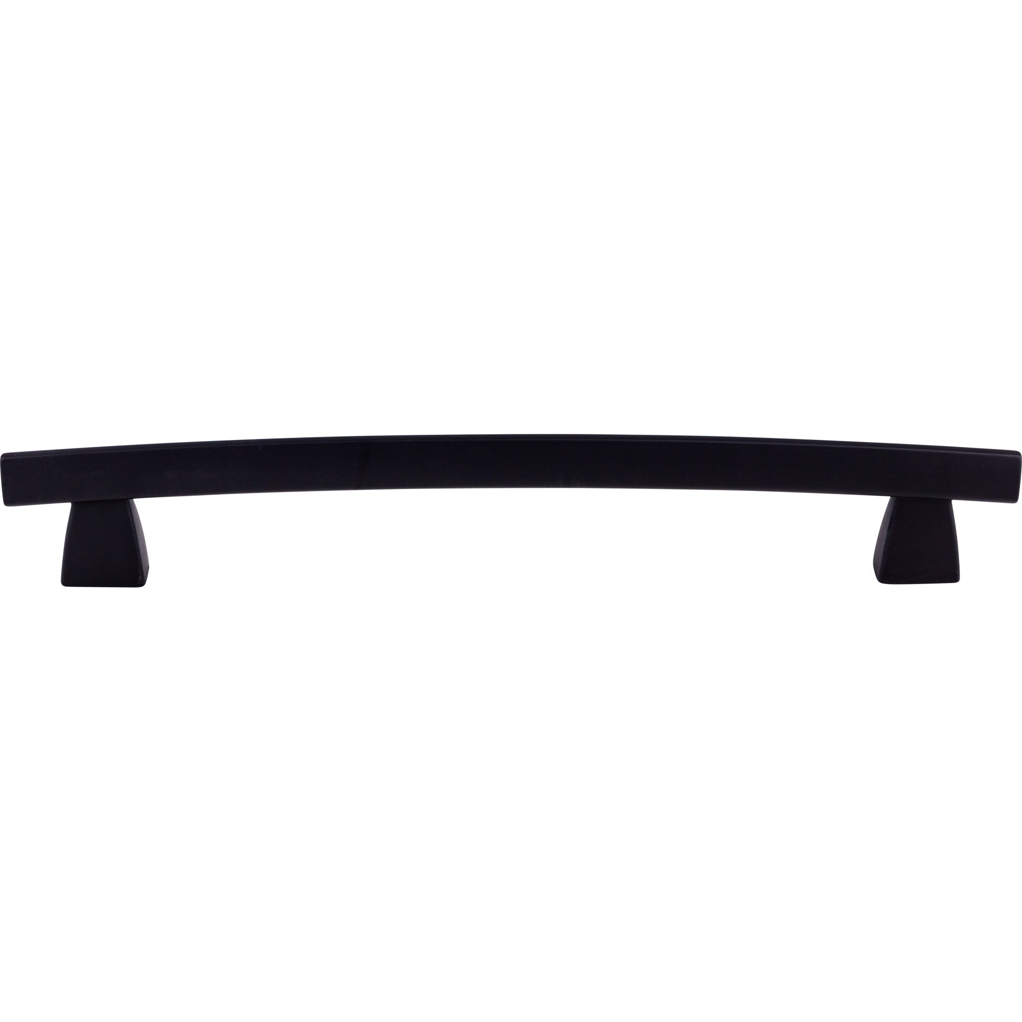 Arched 12" Center to Center Appliance Pull - Flat Black