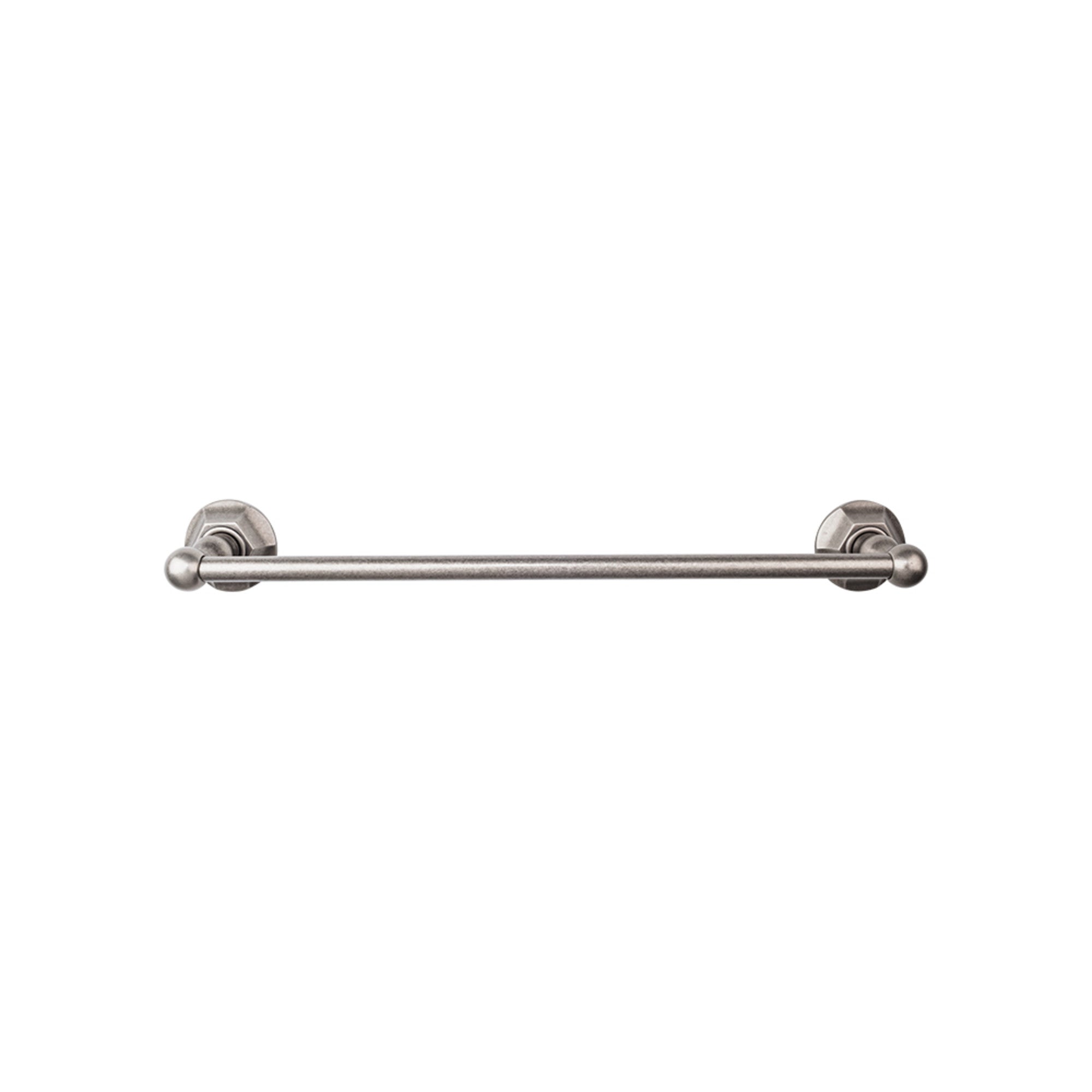 TOP BATH (R) Edwardian Bath Single 32 1/2" Wall Mounted  Towel Bar - Antique Pewter